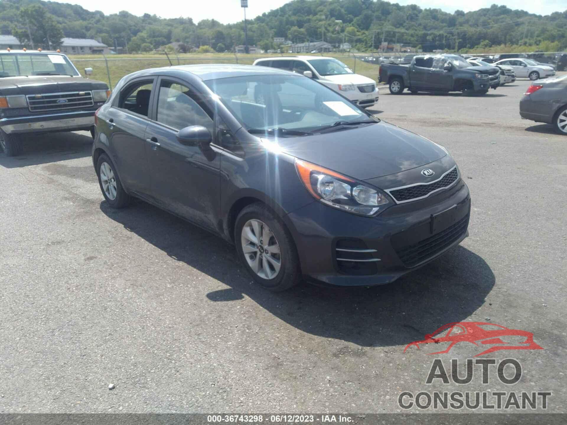 KIA RIO 2016 - KNADN5A33G6621519