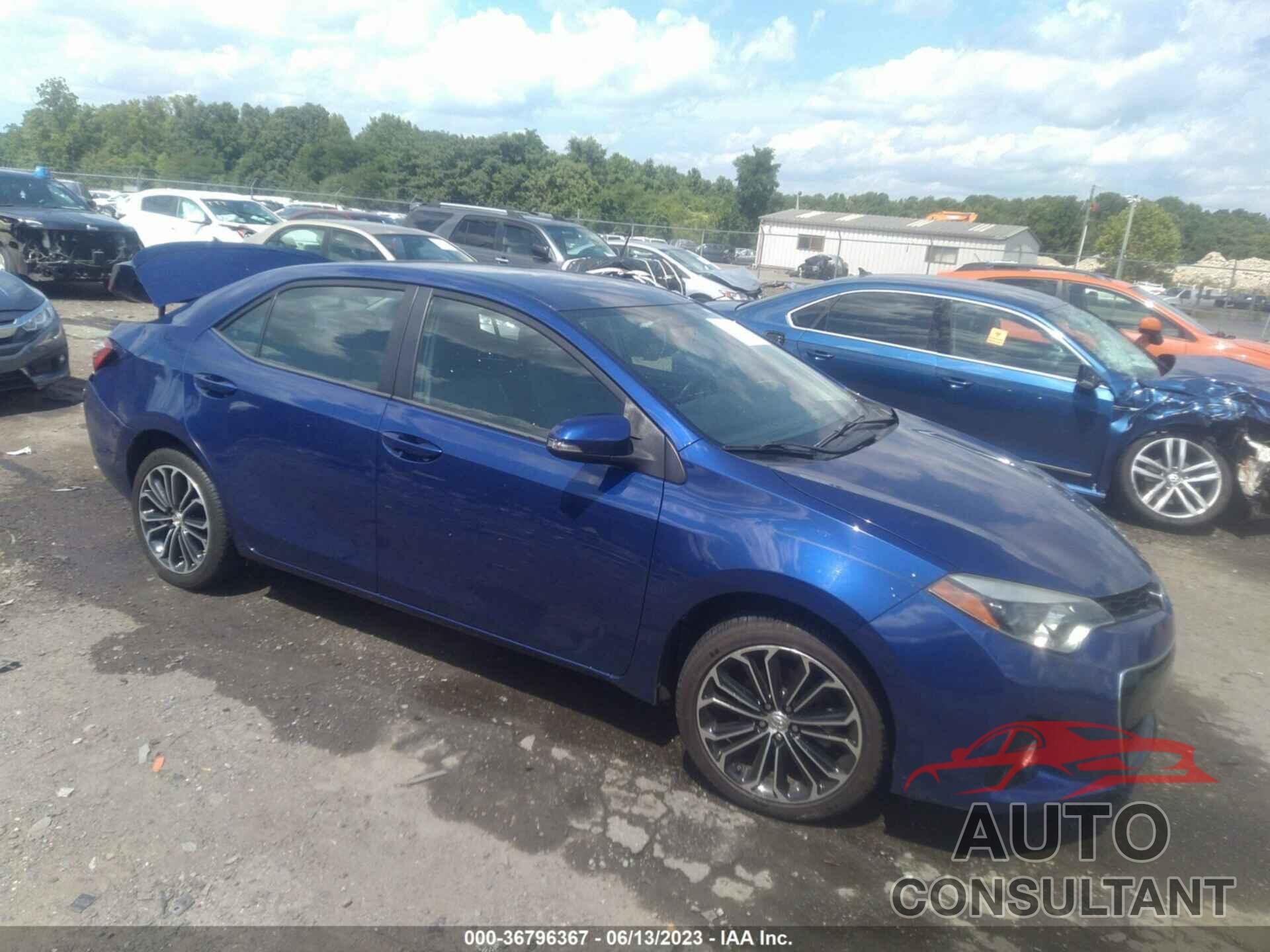TOYOTA COROLLA 2015 - 2T1BURHE4FC261177