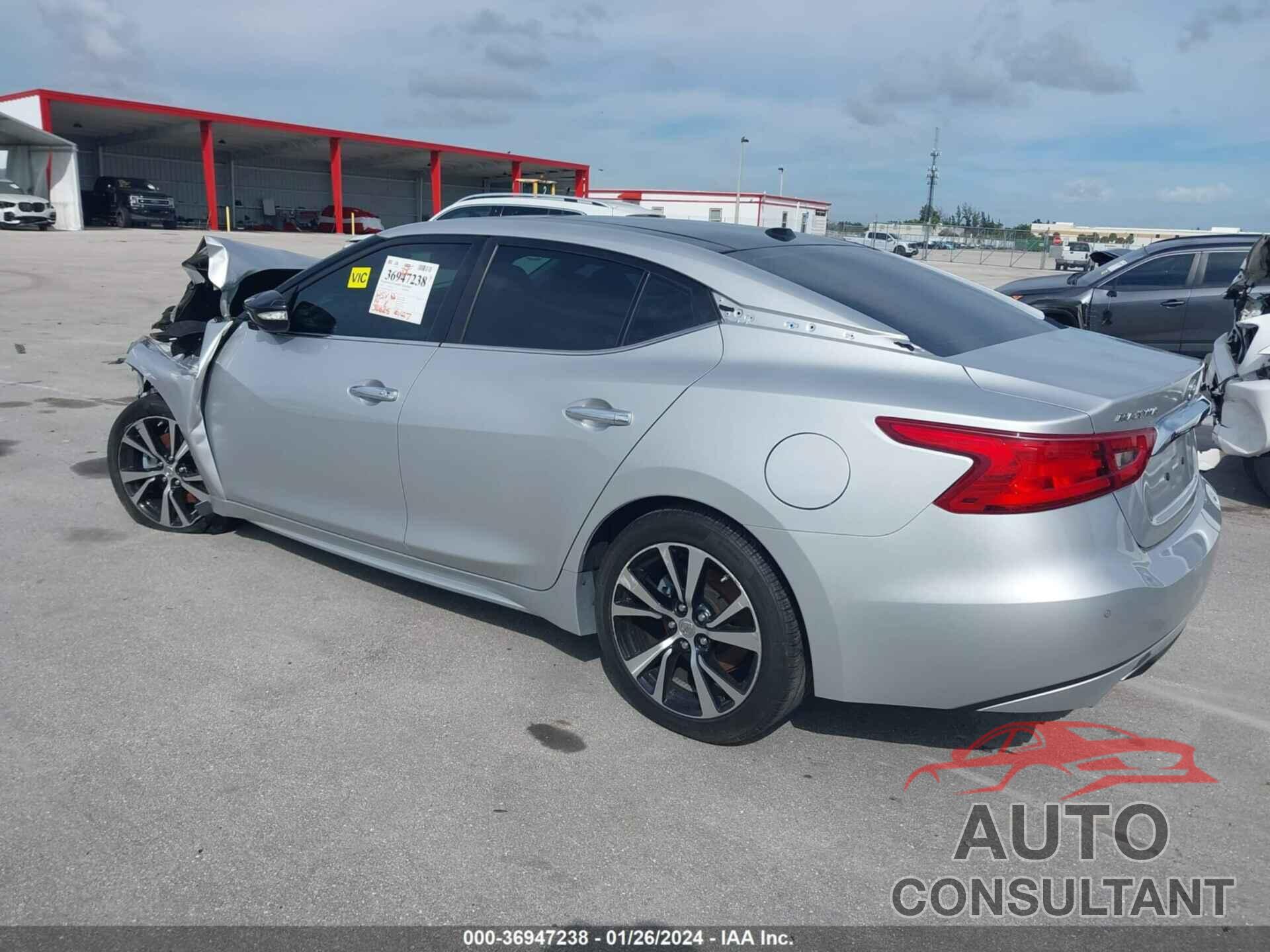 NISSAN MAXIMA 2018 - 1N4AA6AP3JC380134