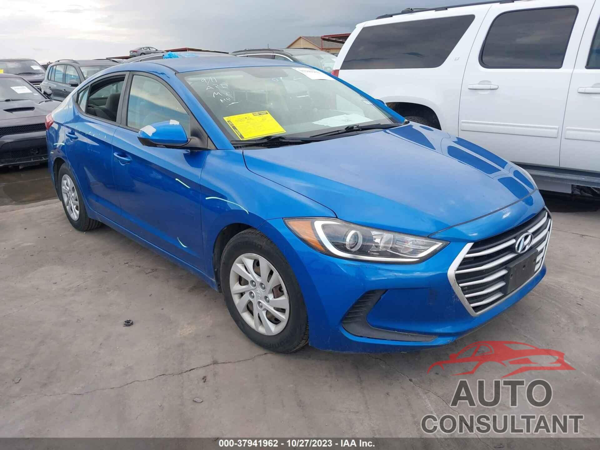 HYUNDAI ELANTRA 2017 - 5NPD74LF3HH198897