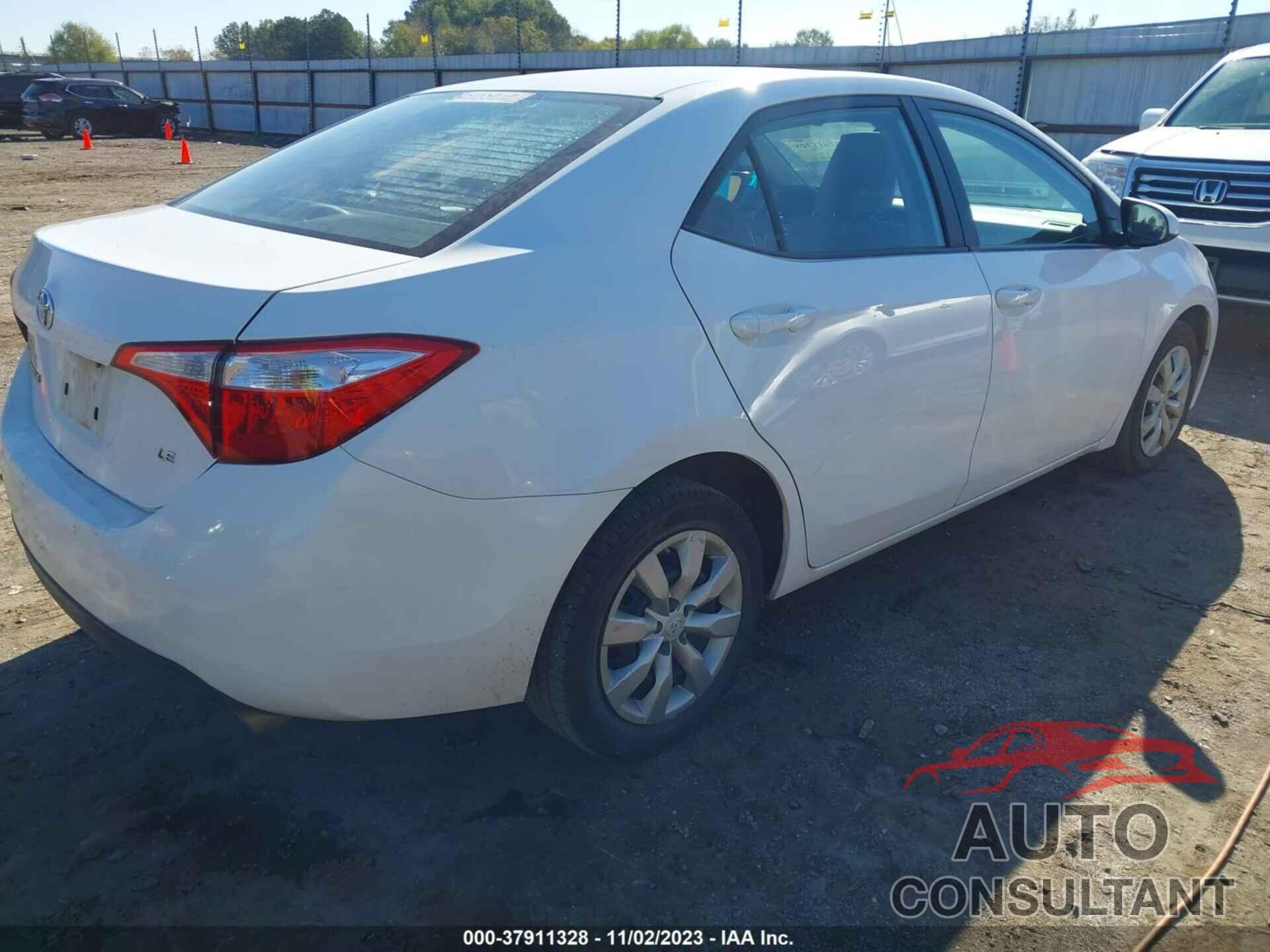 TOYOTA COROLLA 2016 - 2T1BURHE5GC487990