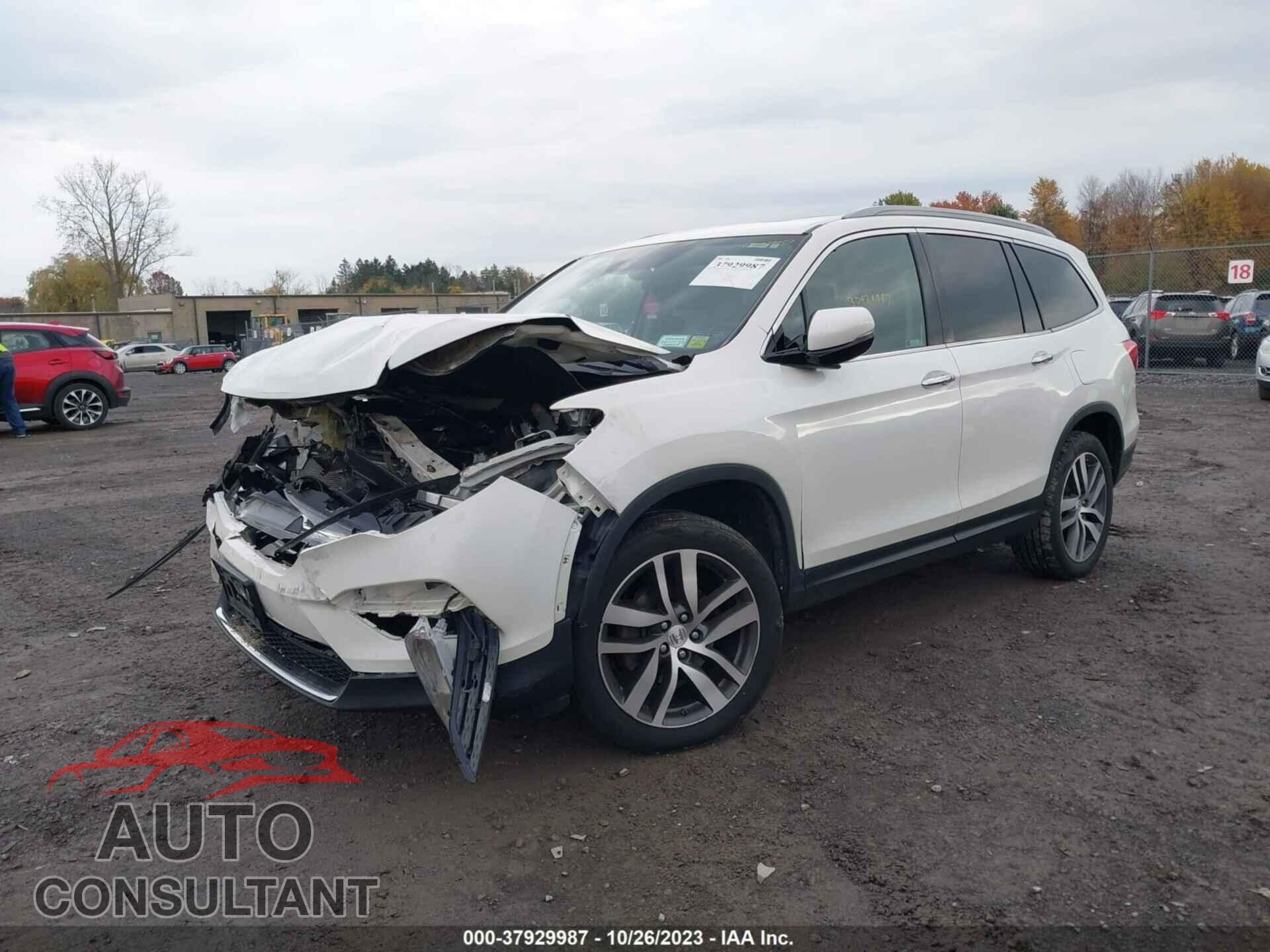 HONDA PILOT 2018 - 5FNYF6H03JB044375