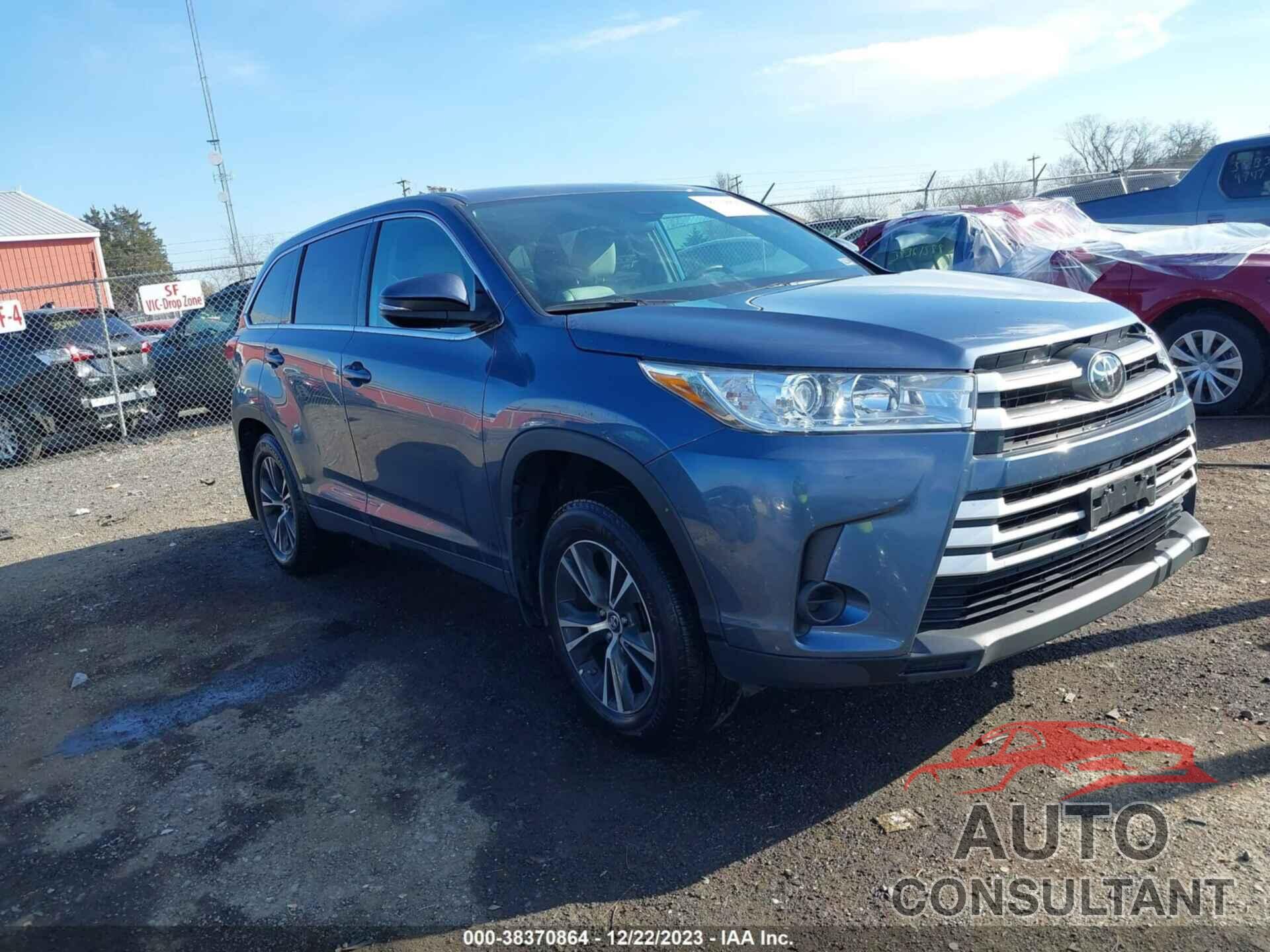 2019 HIGHLANDER TOYOTA