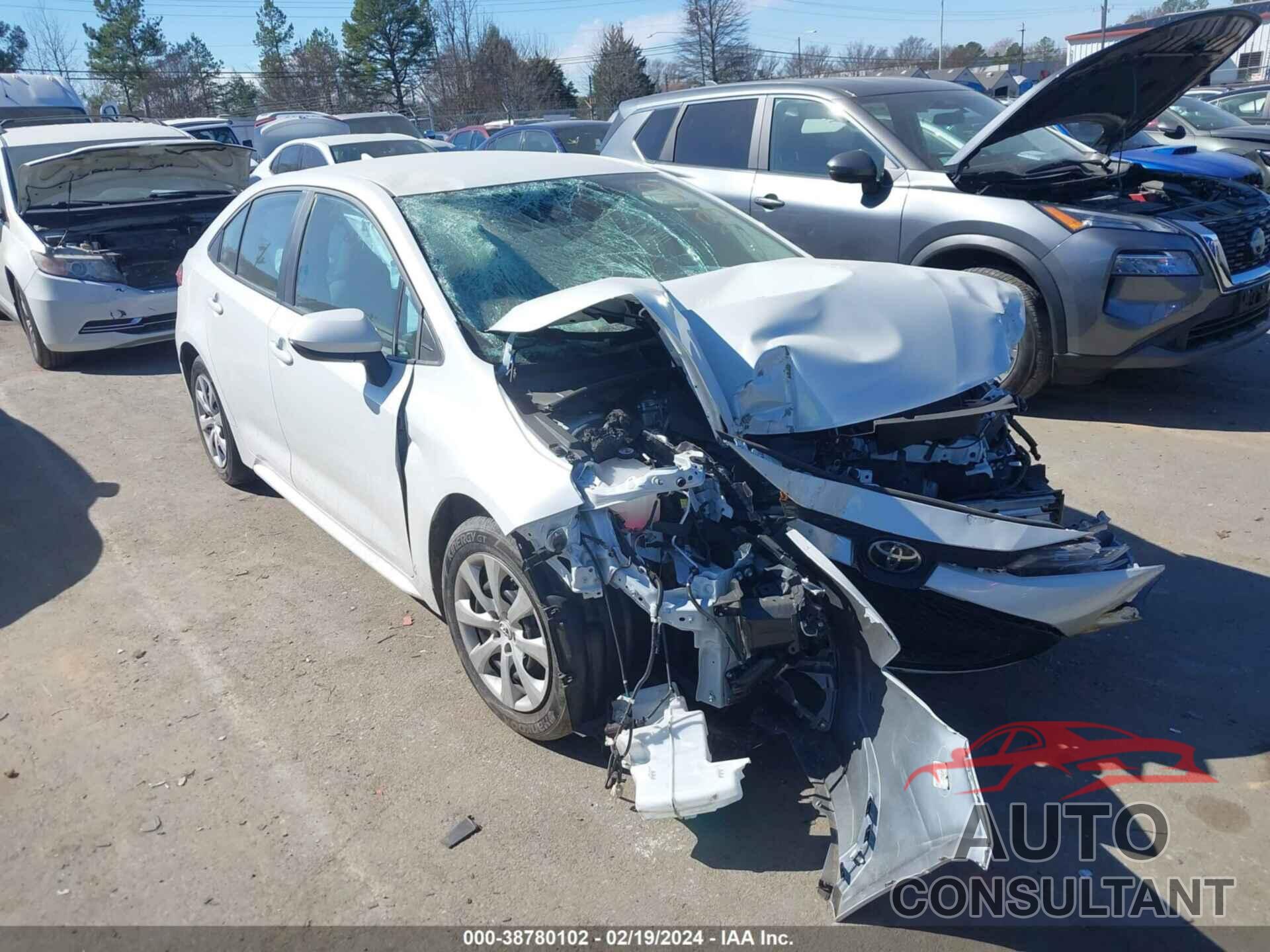 TOYOTA COROLLA 2022 - 5YFEPMAE4NP378564