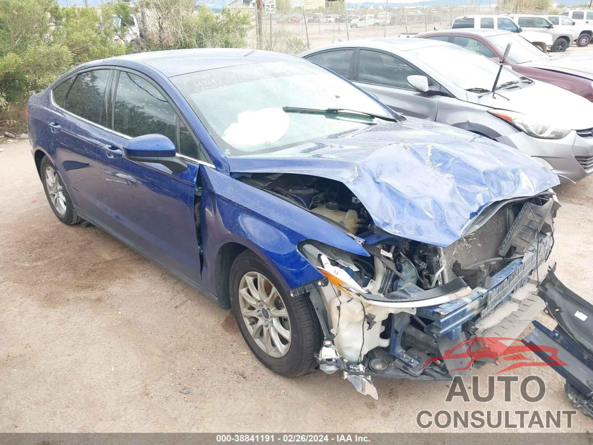 FORD FUSION 2016 - 3FA6P0G72GR356734