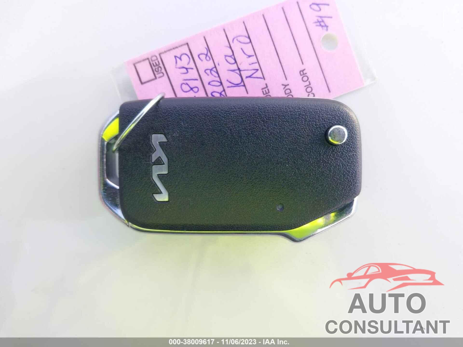 KIA NIRO 2022 - KNDCB3LC3N5537731