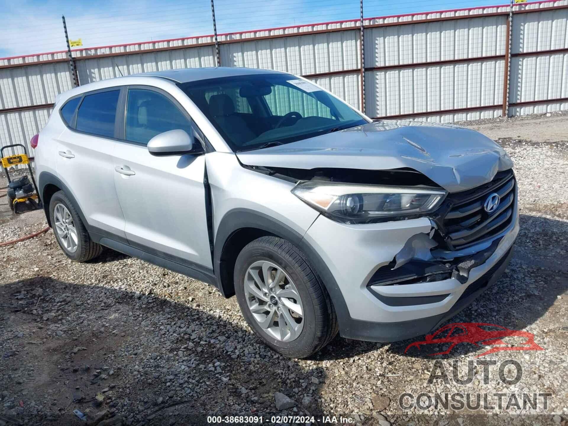 HYUNDAI TUCSON 2016 - KM8J23A43GU240546