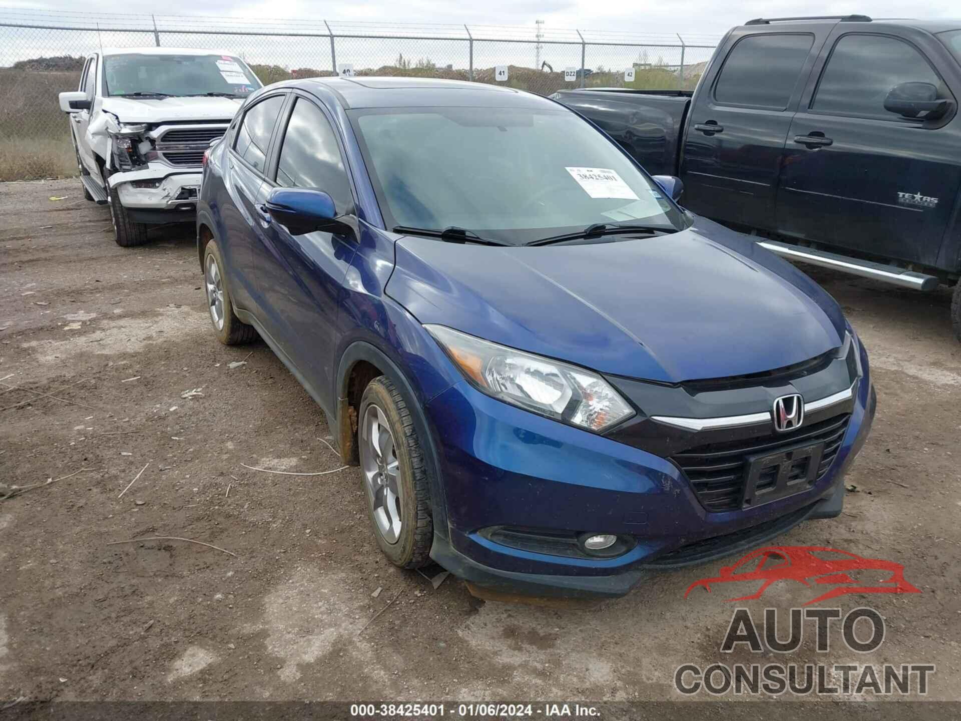 HONDA HR-V 2017 - 3CZRU5H59HG706751