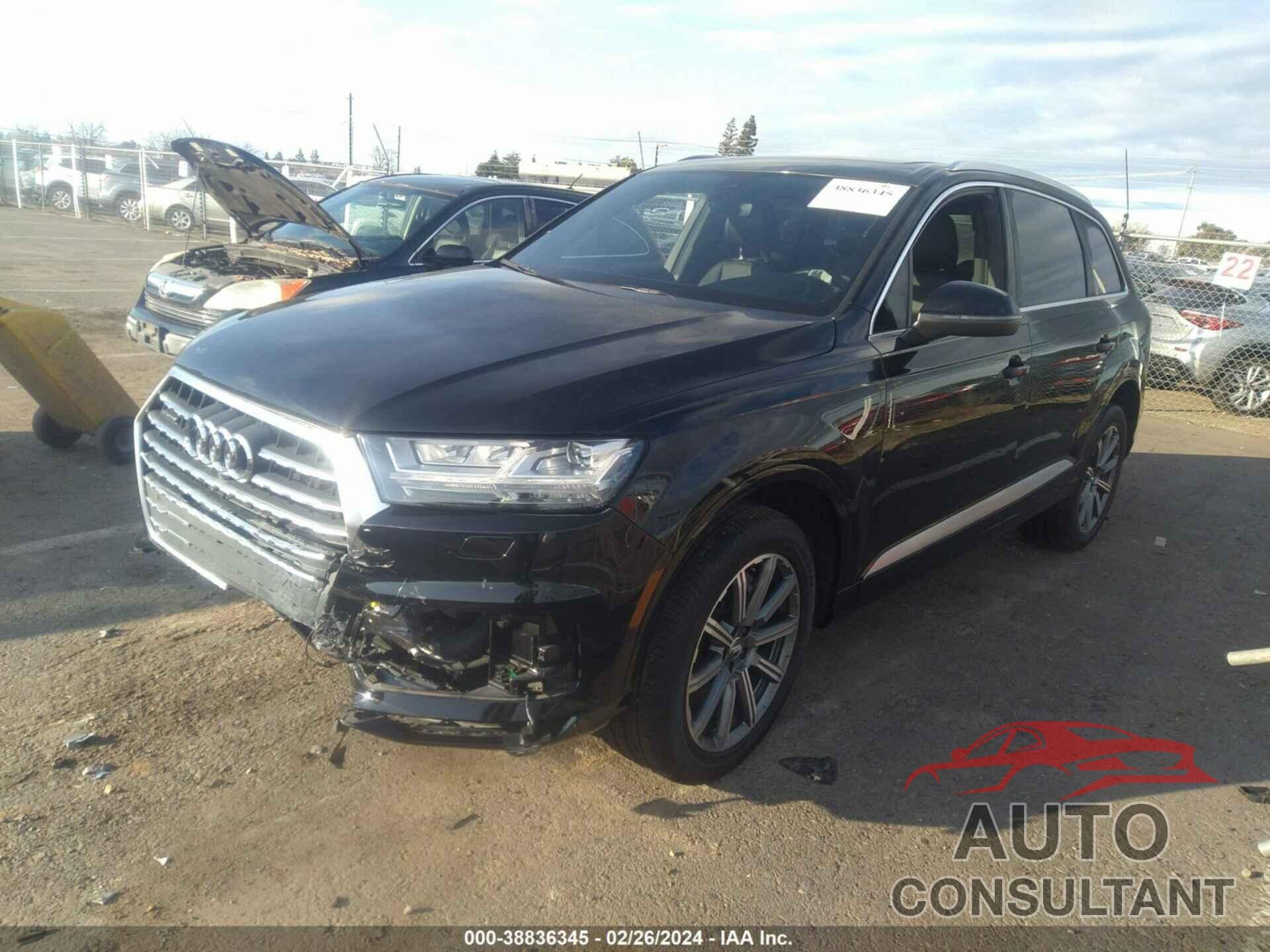 AUDI Q7 2019 - WA1LHAF75KD043447