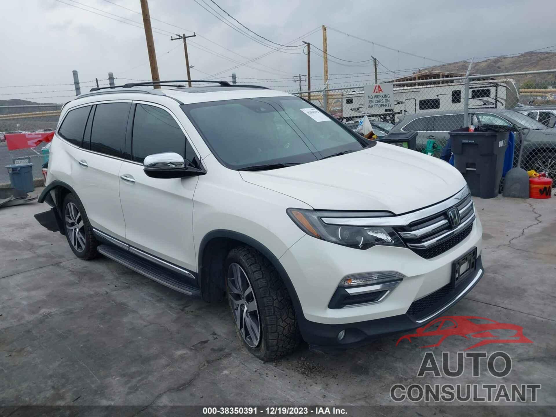 HONDA PILOT 2016 - 5FNYF6H08GB100447