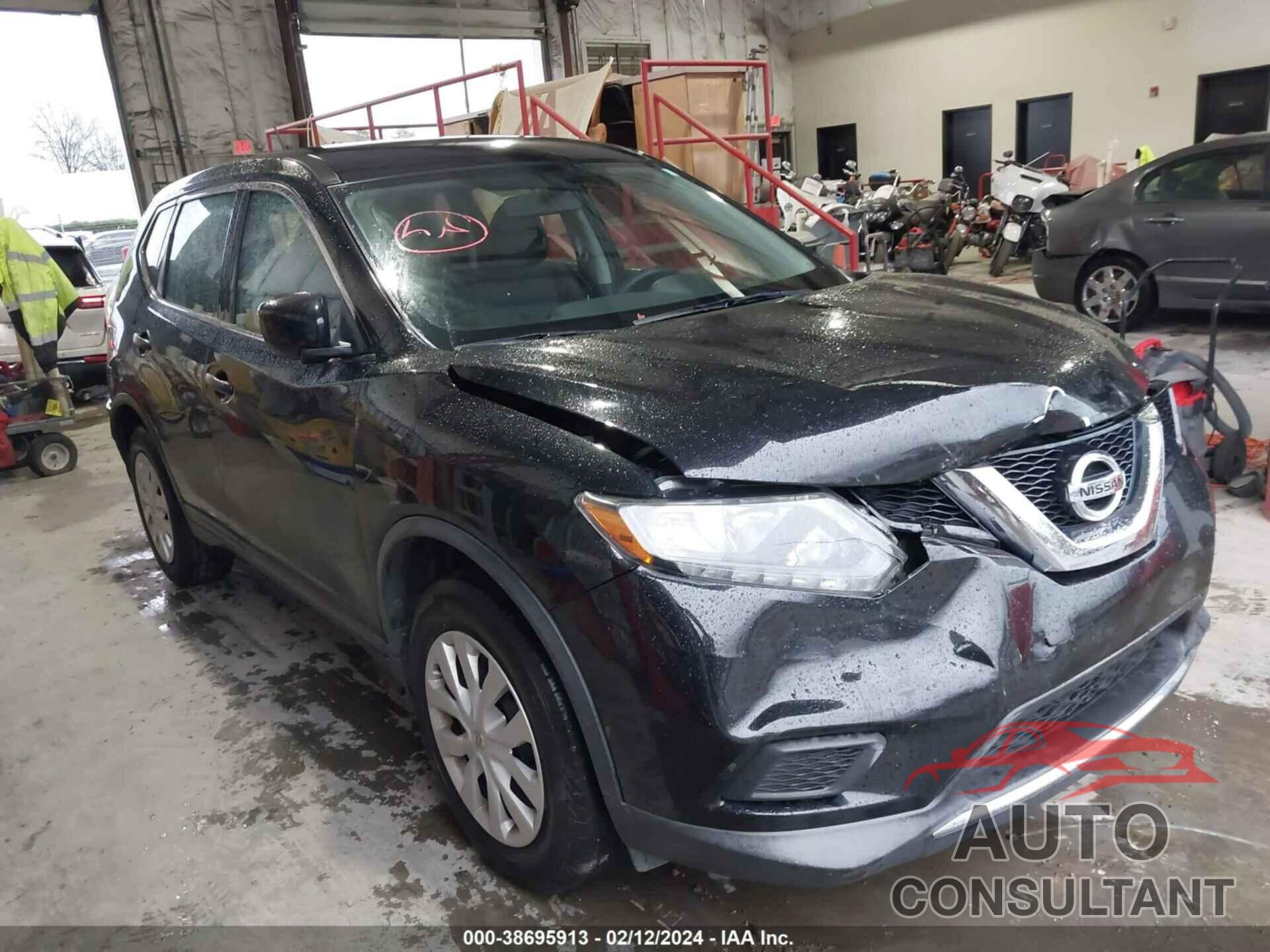 NISSAN ROGUE 2016 - KNMAT2MVXGP596717