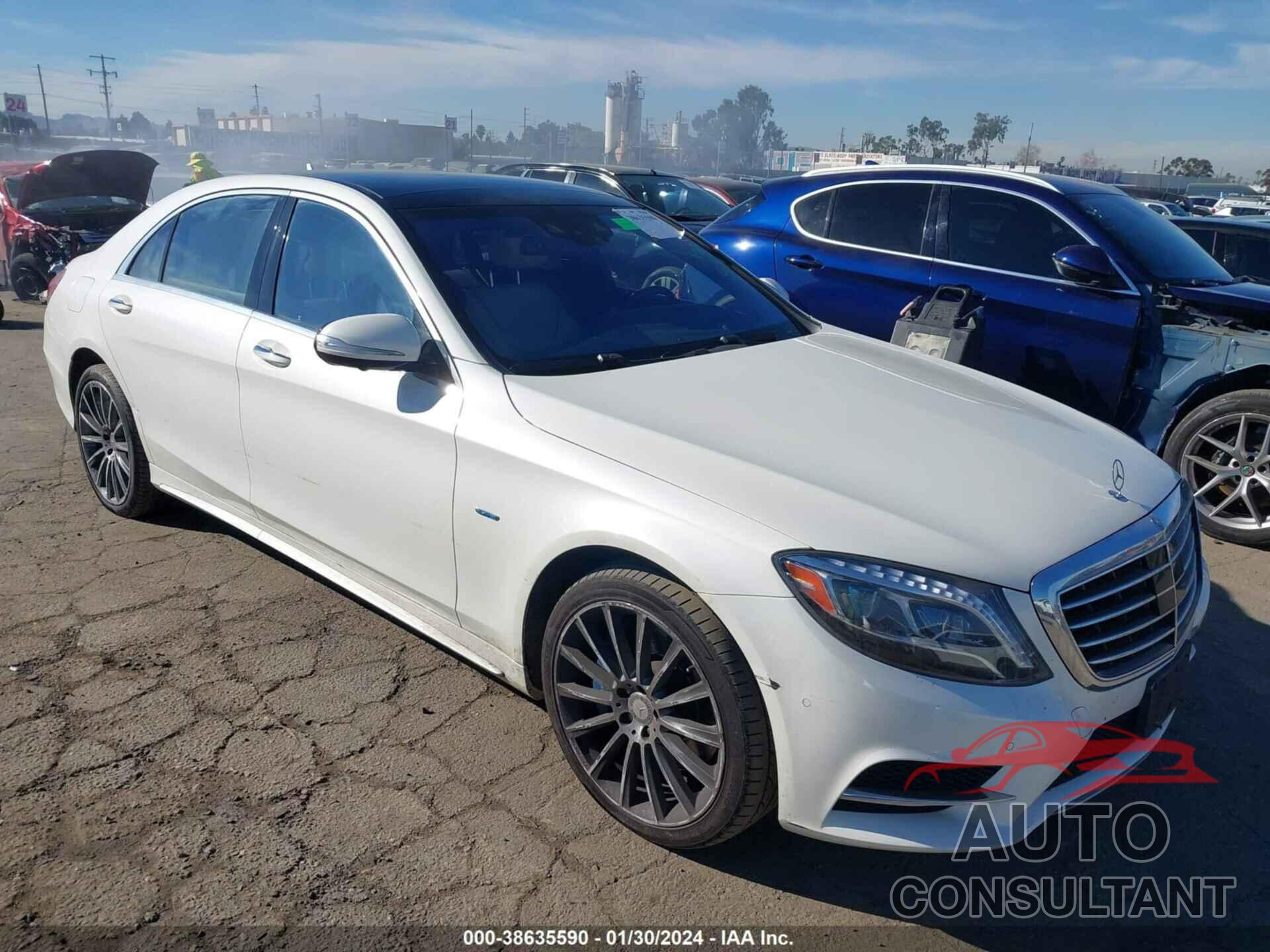 MERCEDES-BENZ S 550 PLUG-IN HYBRID 2016 - WDDUG6DB0GA267435