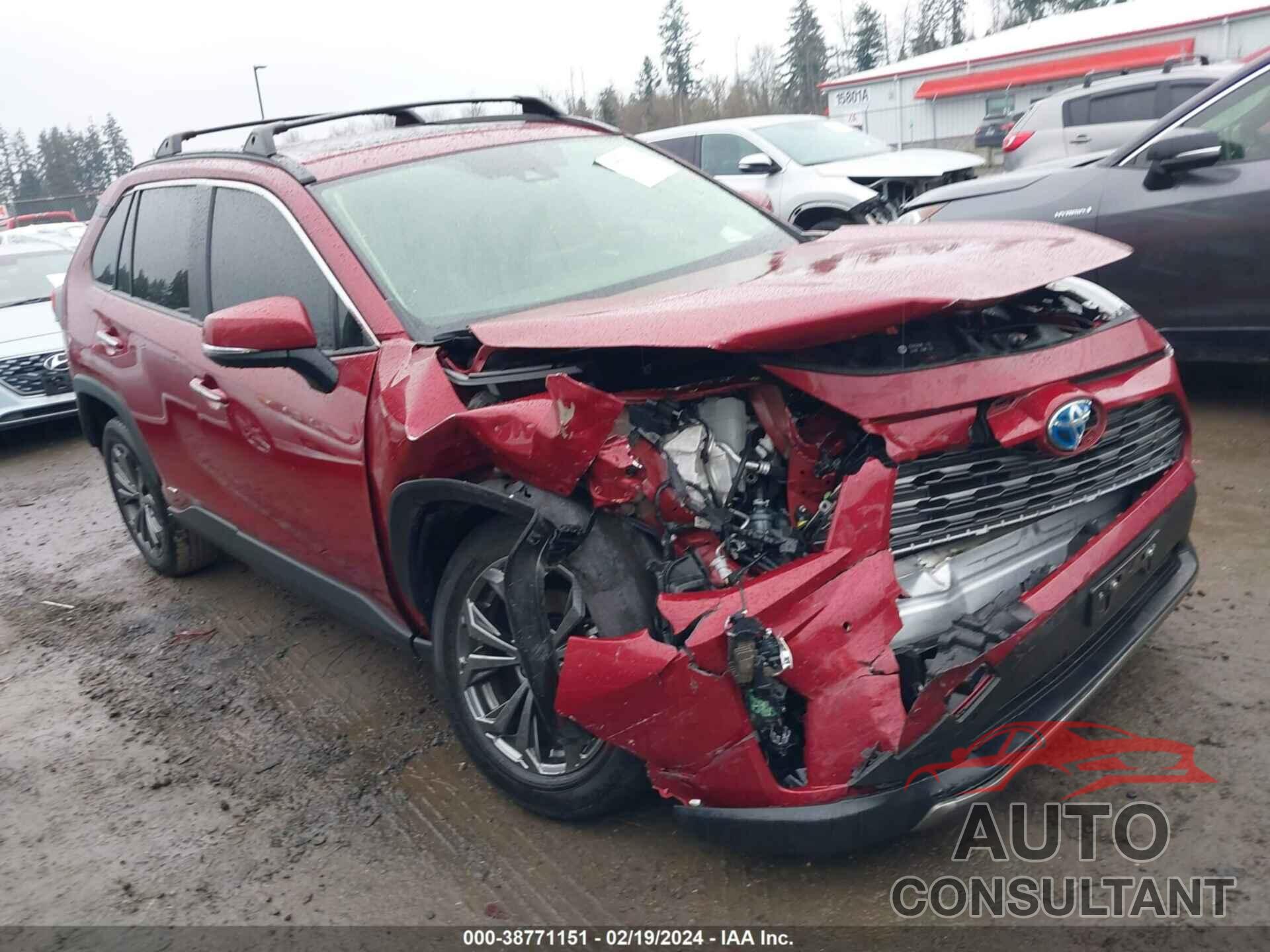 TOYOTA RAV4 2022 - JTMD6RFV7ND051924