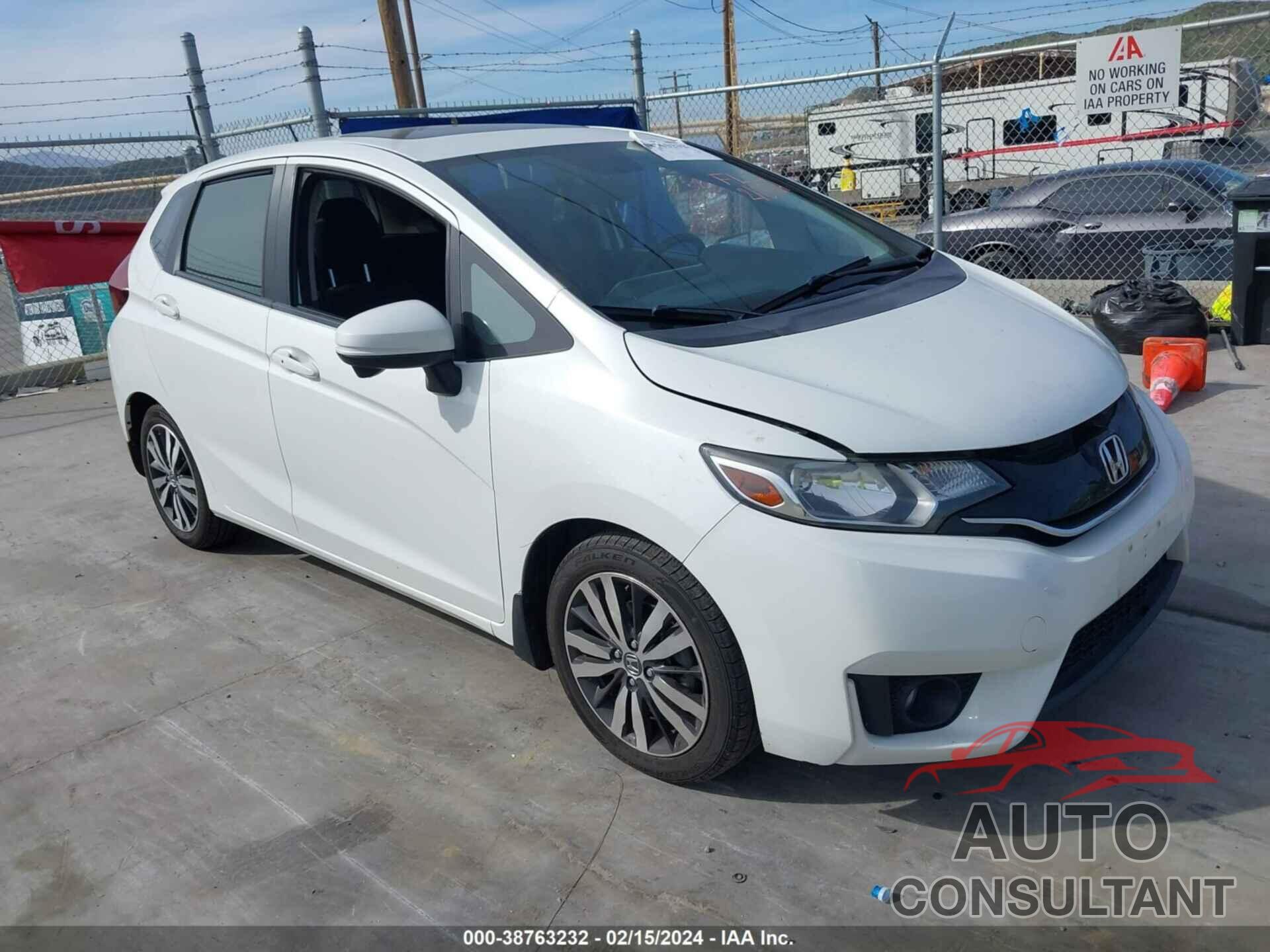 HONDA FIT 2016 - JHMGK5H75GX038153