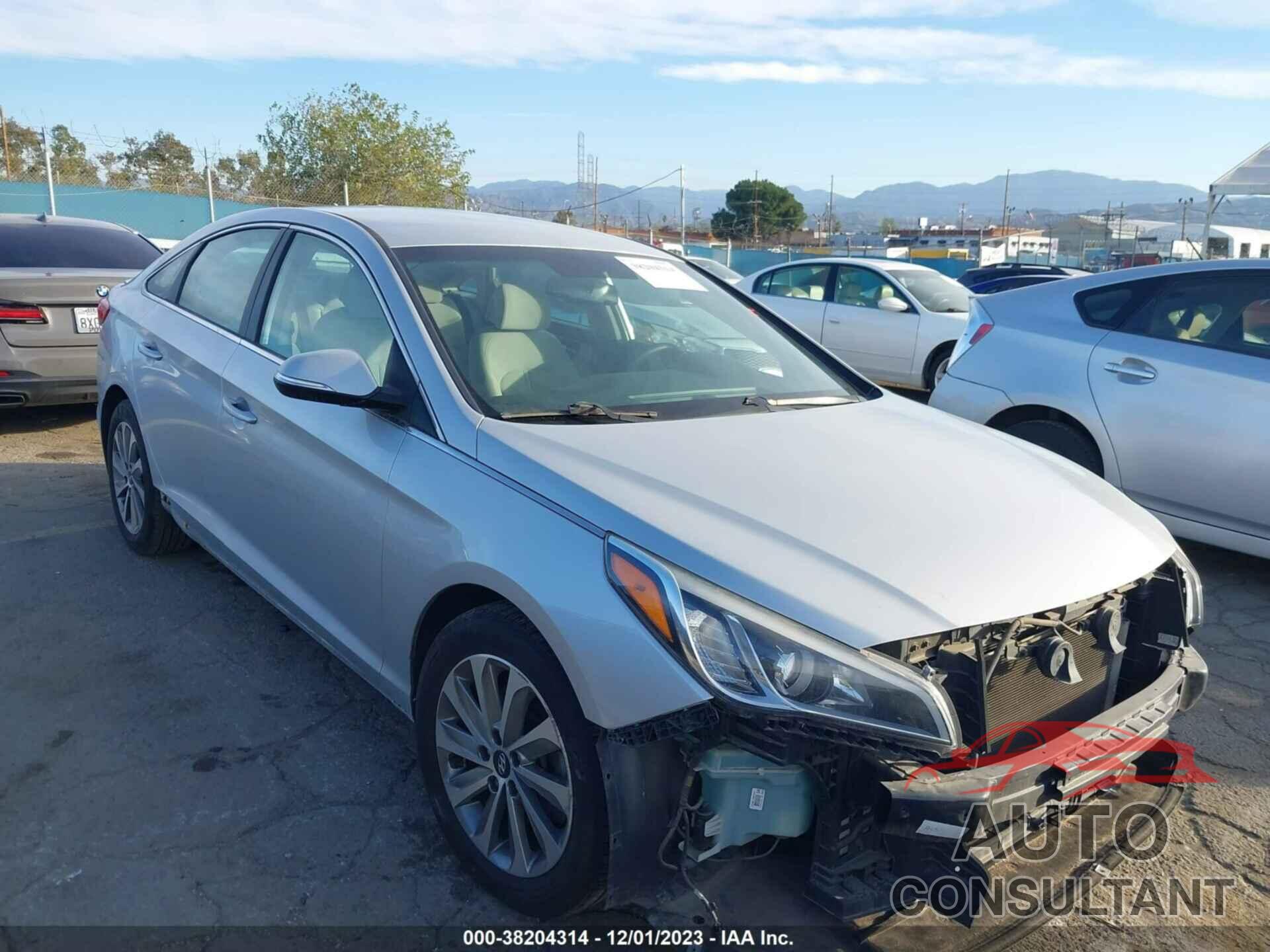 HYUNDAI SONATA 2016 - 5NPE34AF4GH404908