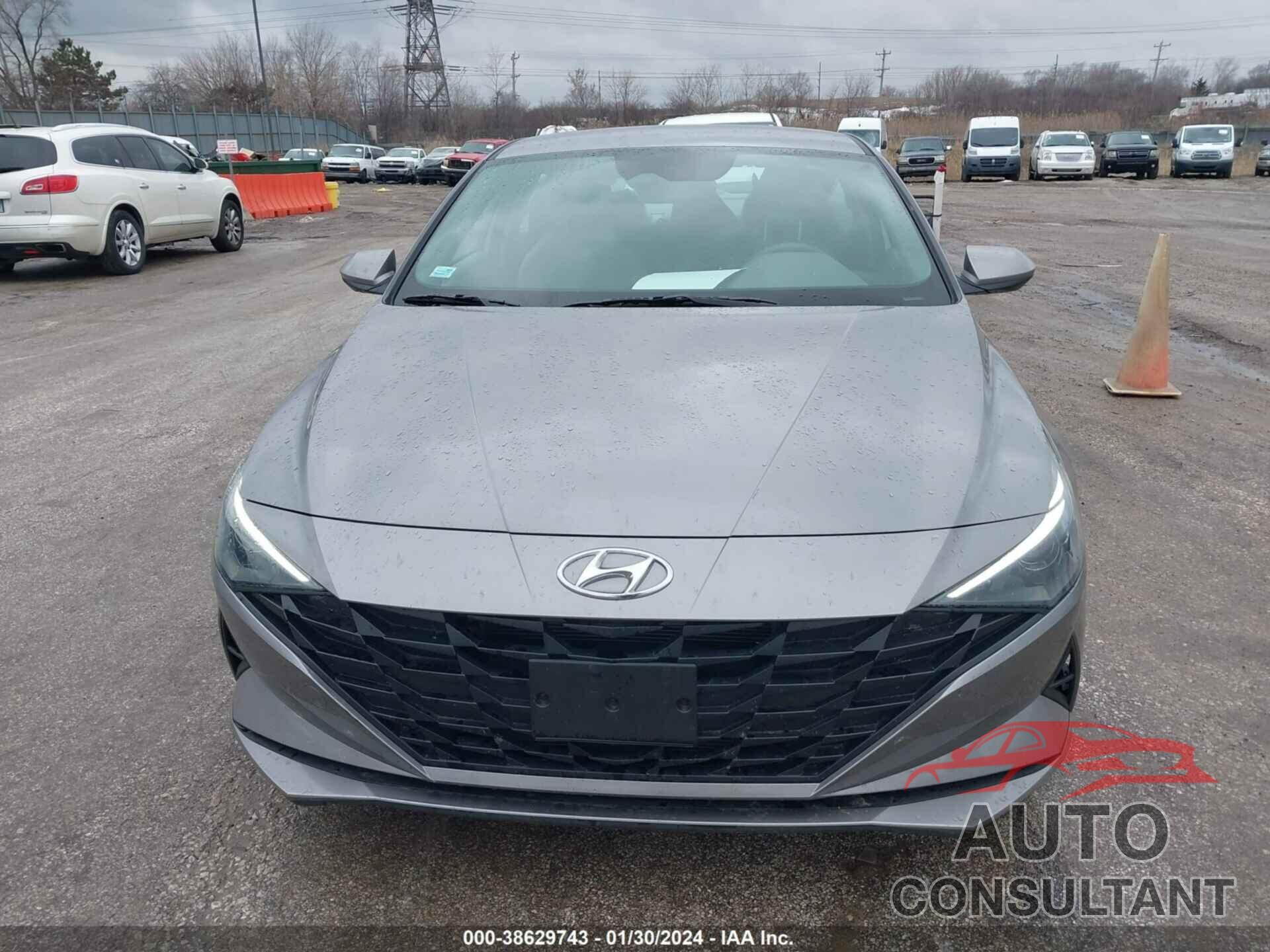 HYUNDAI ELANTRA HYBRID 2021 - KMHLM4AJ8MU011984