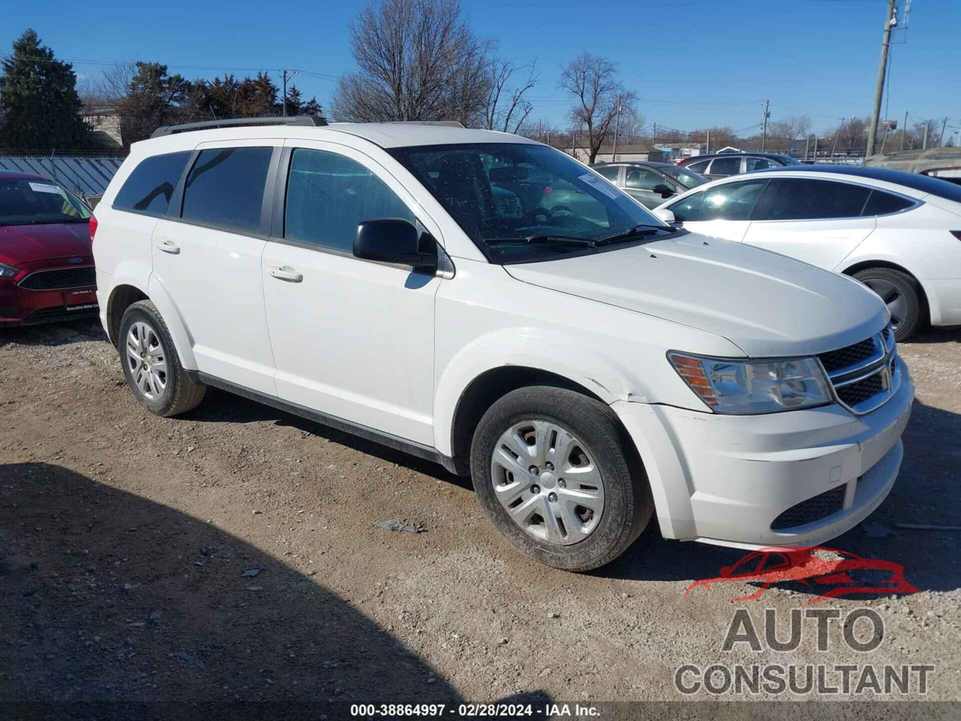 DODGE JOURNEY 2017 - 3C4PDCAB8HT603717