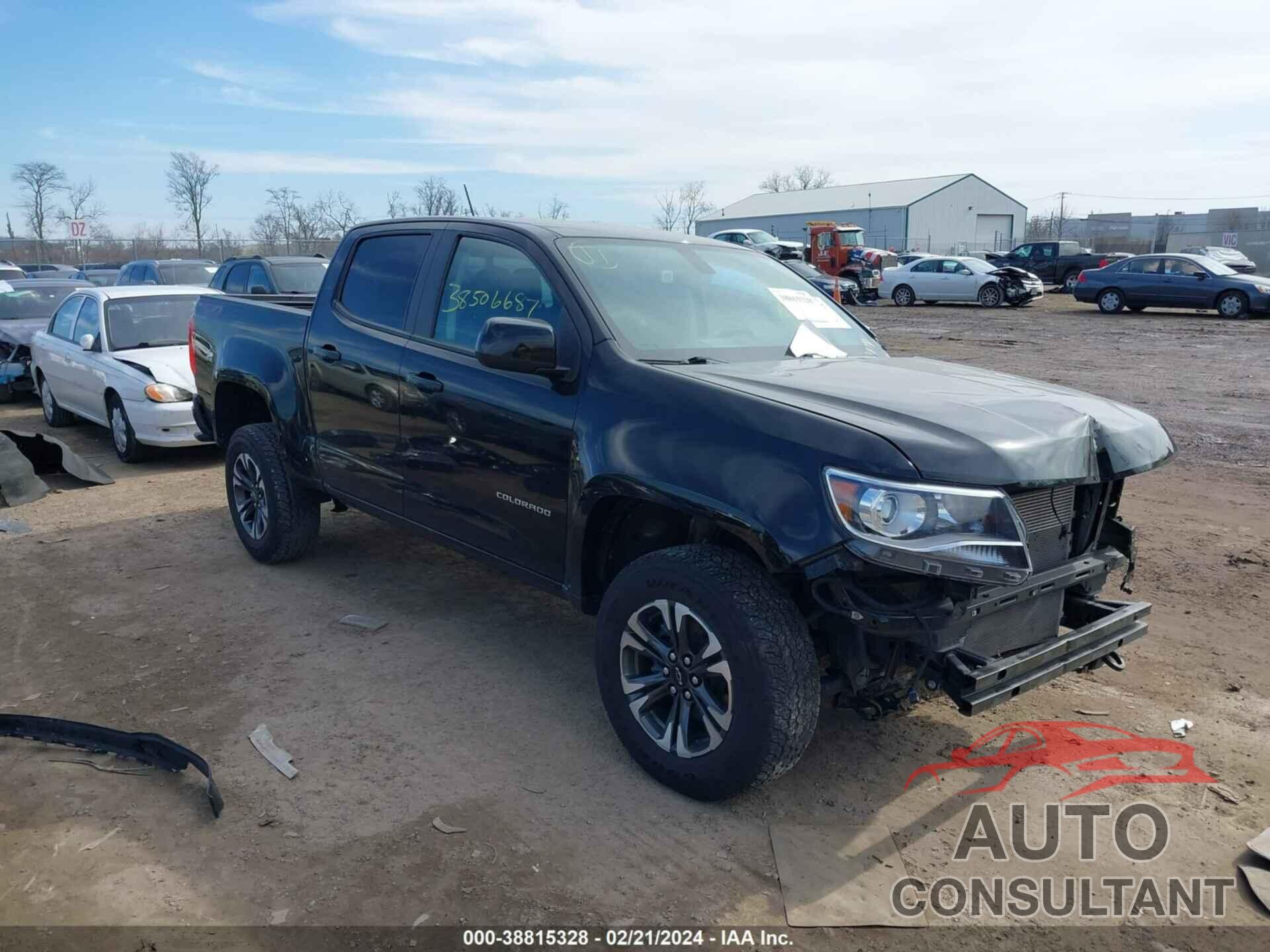 CHEVROLET COLORADO 2021 - 1GCGTDEN2M1158664