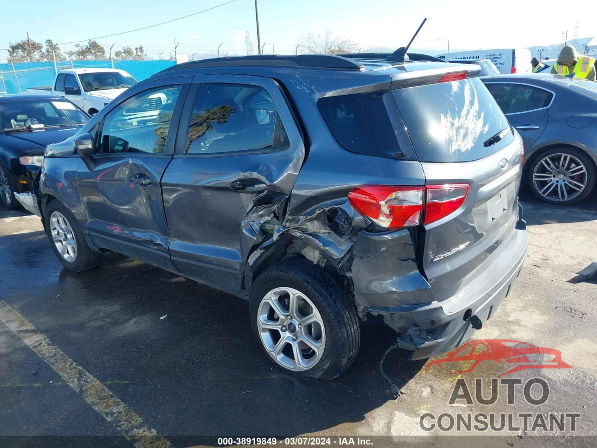 FORD ECOSPORT 2018 - MAJ3P1TE1JC207878