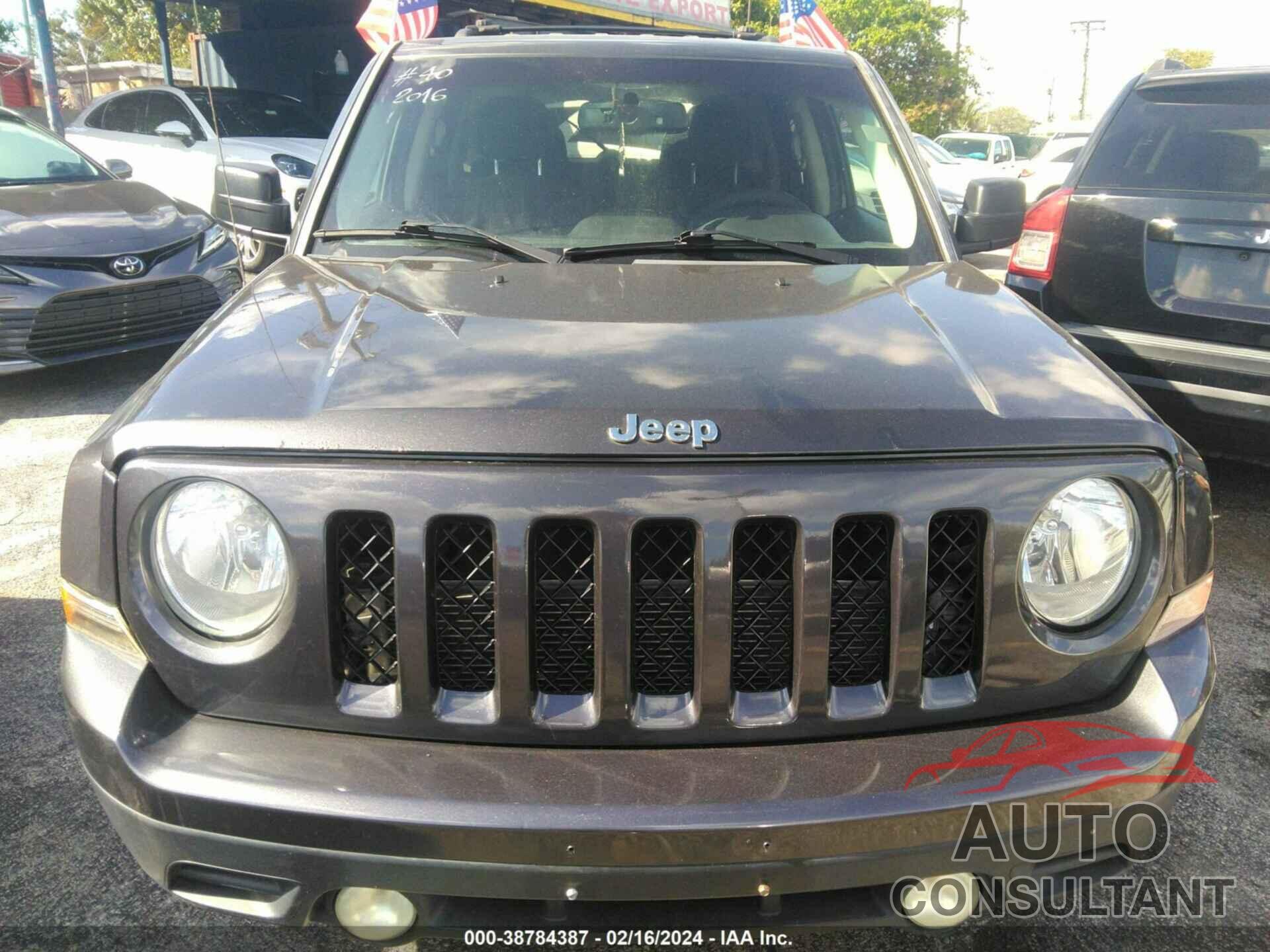 JEEP PATRIOT 2016 - 1C4NJPBB3GD604364