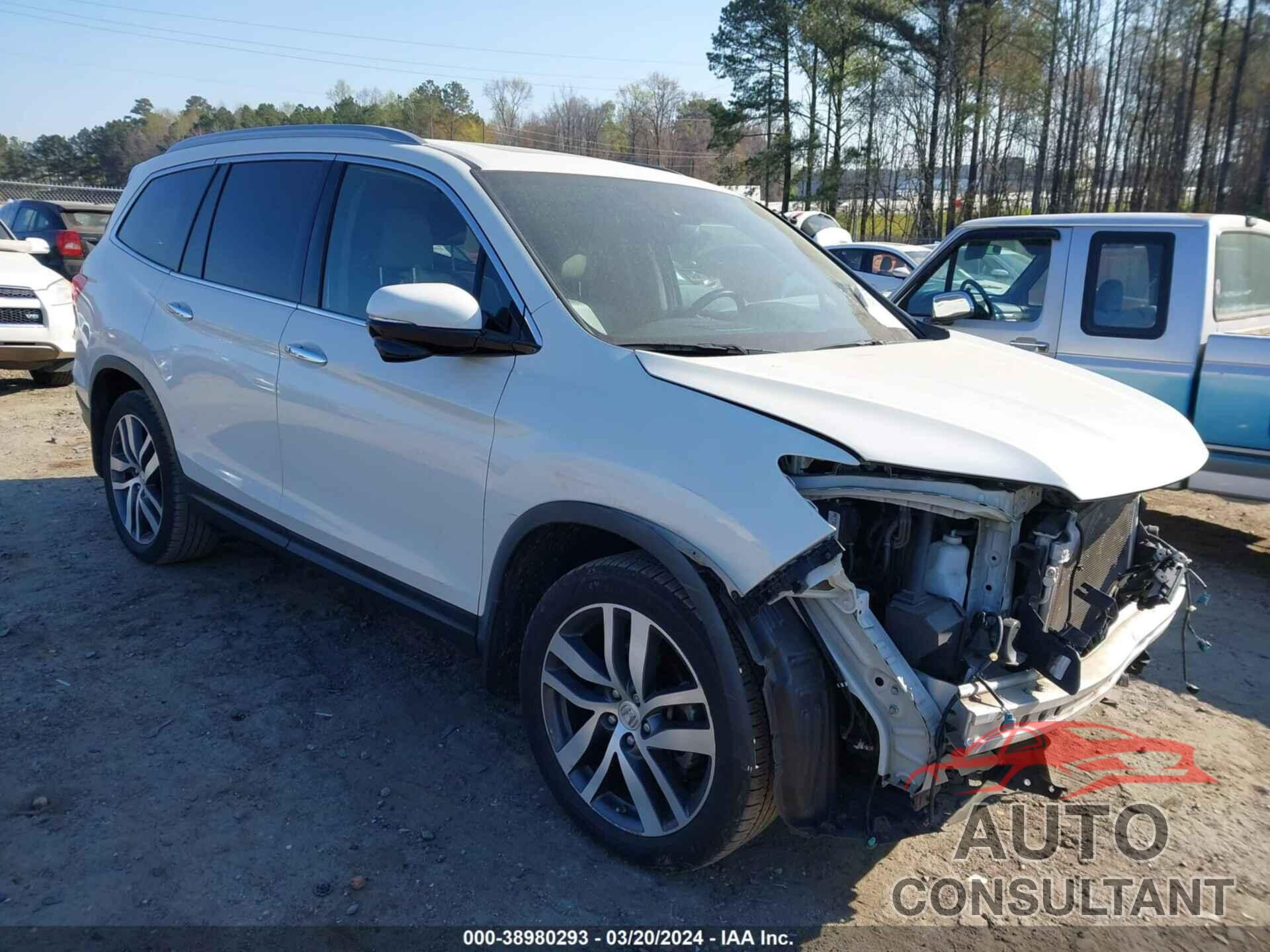 HONDA PILOT 2017 - 5FNYF5H9XHB014373