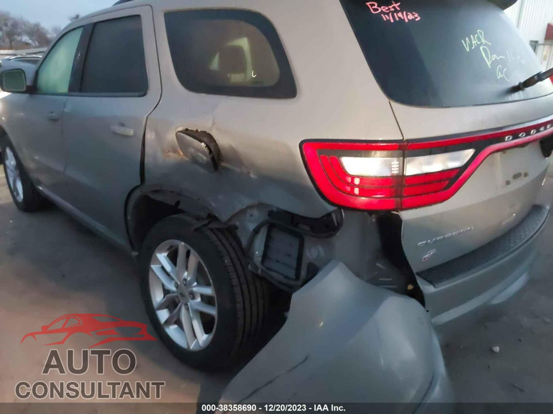 DODGE DURANGO 2023 - 1C4RDJDG3PC637207