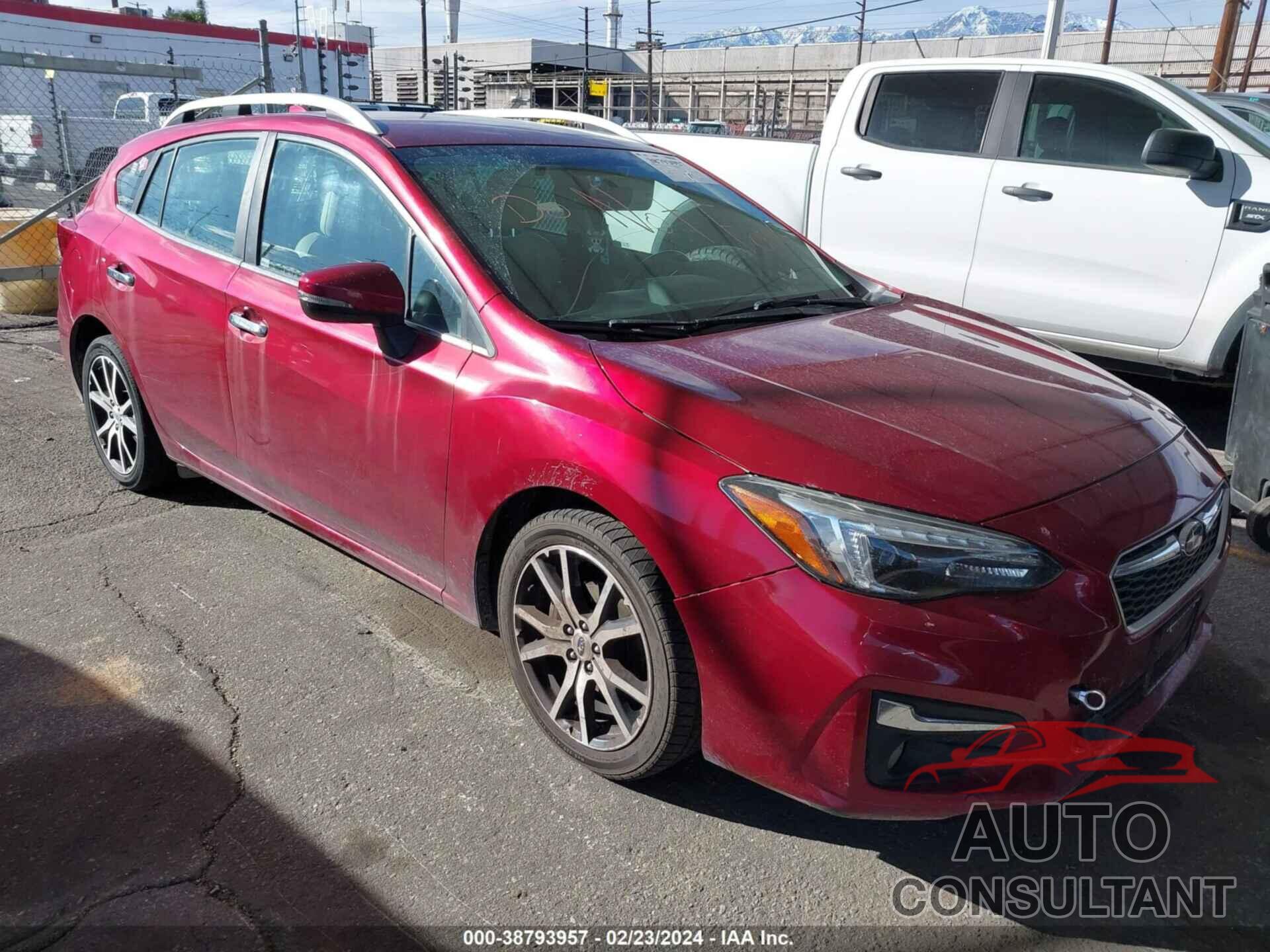 SUBARU IMPREZA 2019 - 4S3GTAS64K3700604