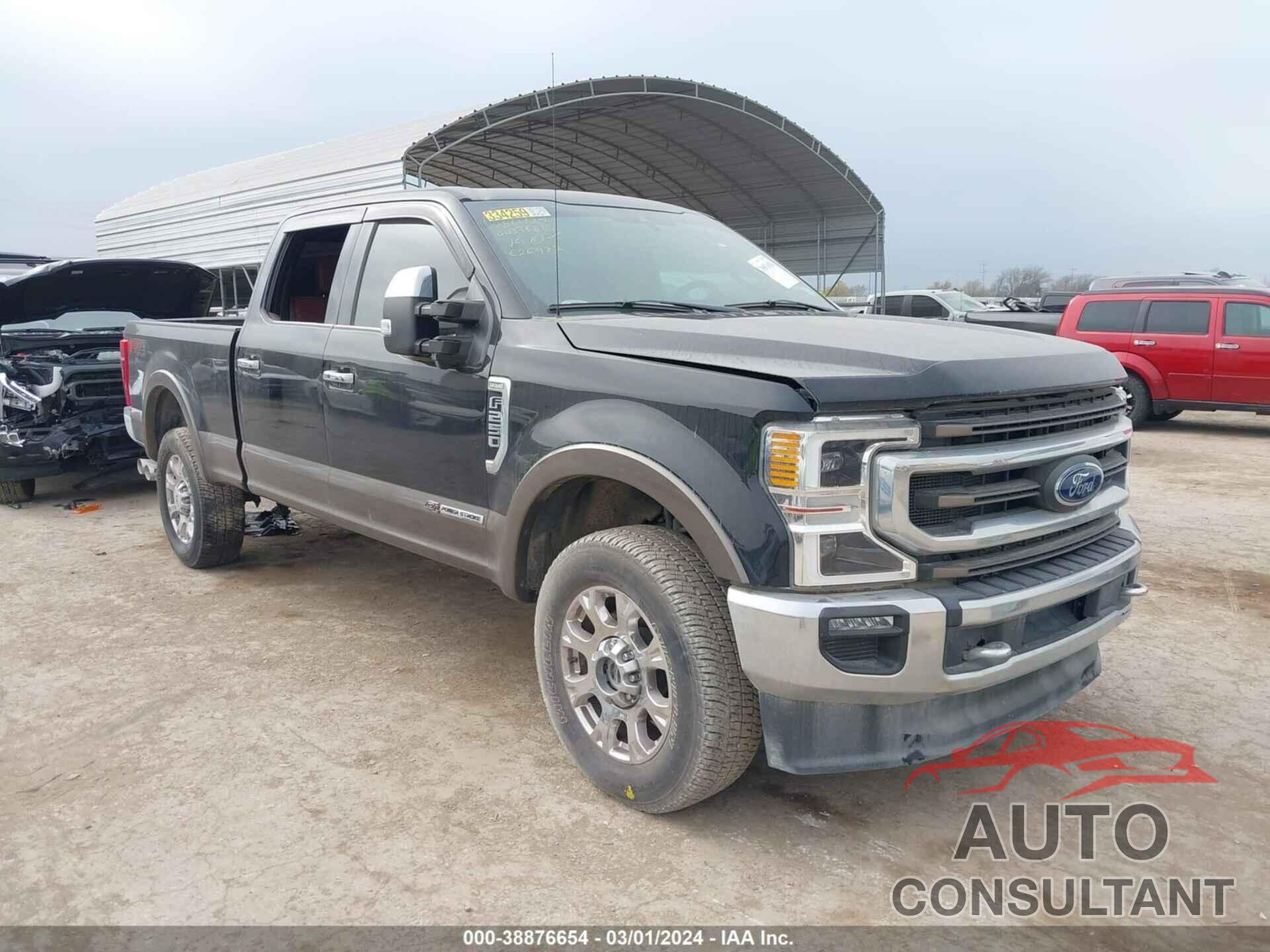 FORD SUPER DUTY F-250 SRW 2021 - 1FT7W2BT3MEC26977