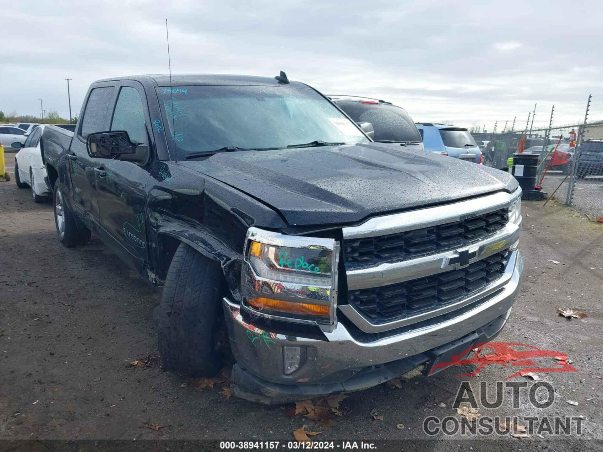 CHEVROLET SILVERADO 1500 2017 - 3GCPCREC0HG200462