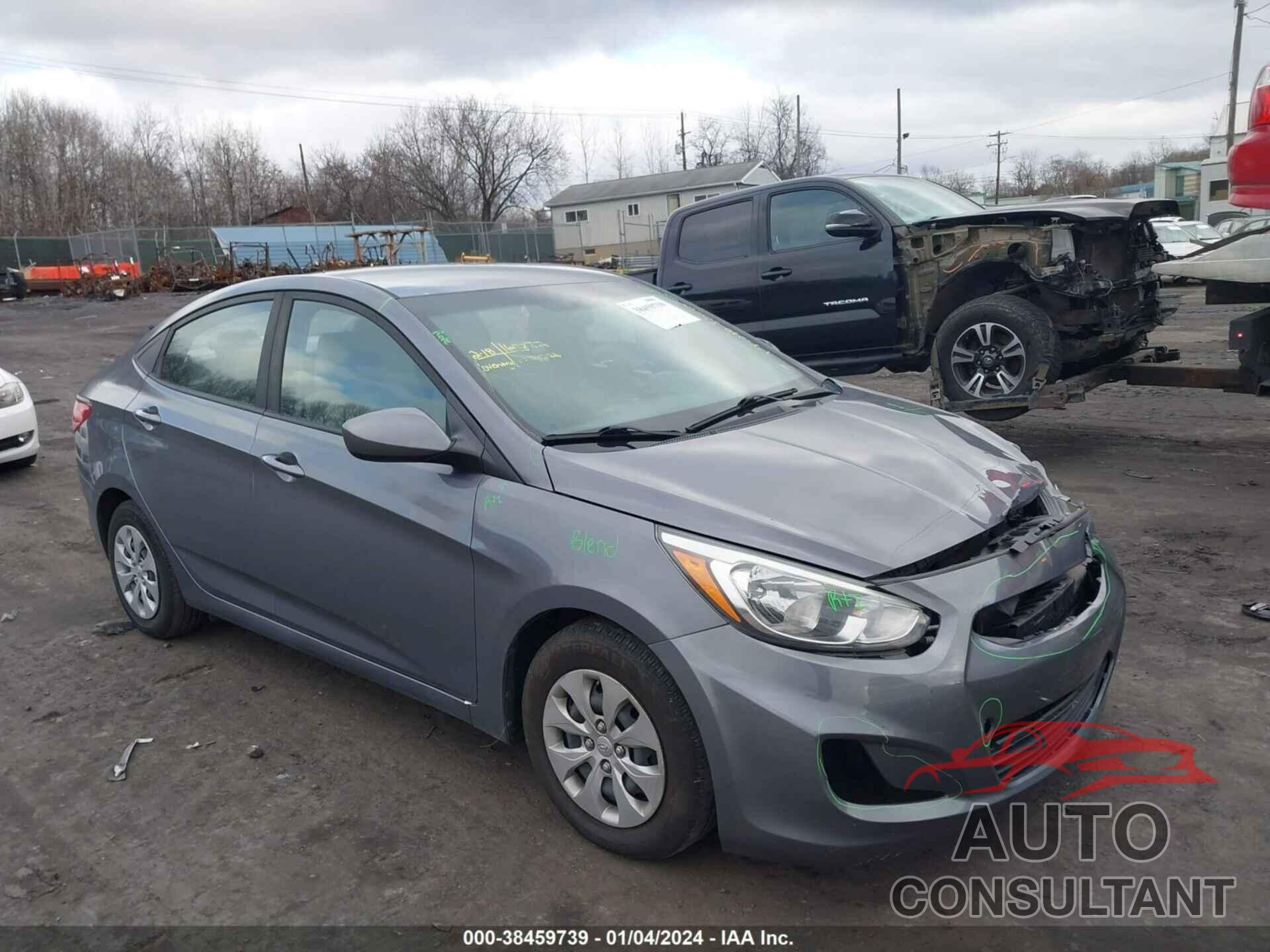 HYUNDAI ACCENT 2017 - KMHCT4AE2HU280140