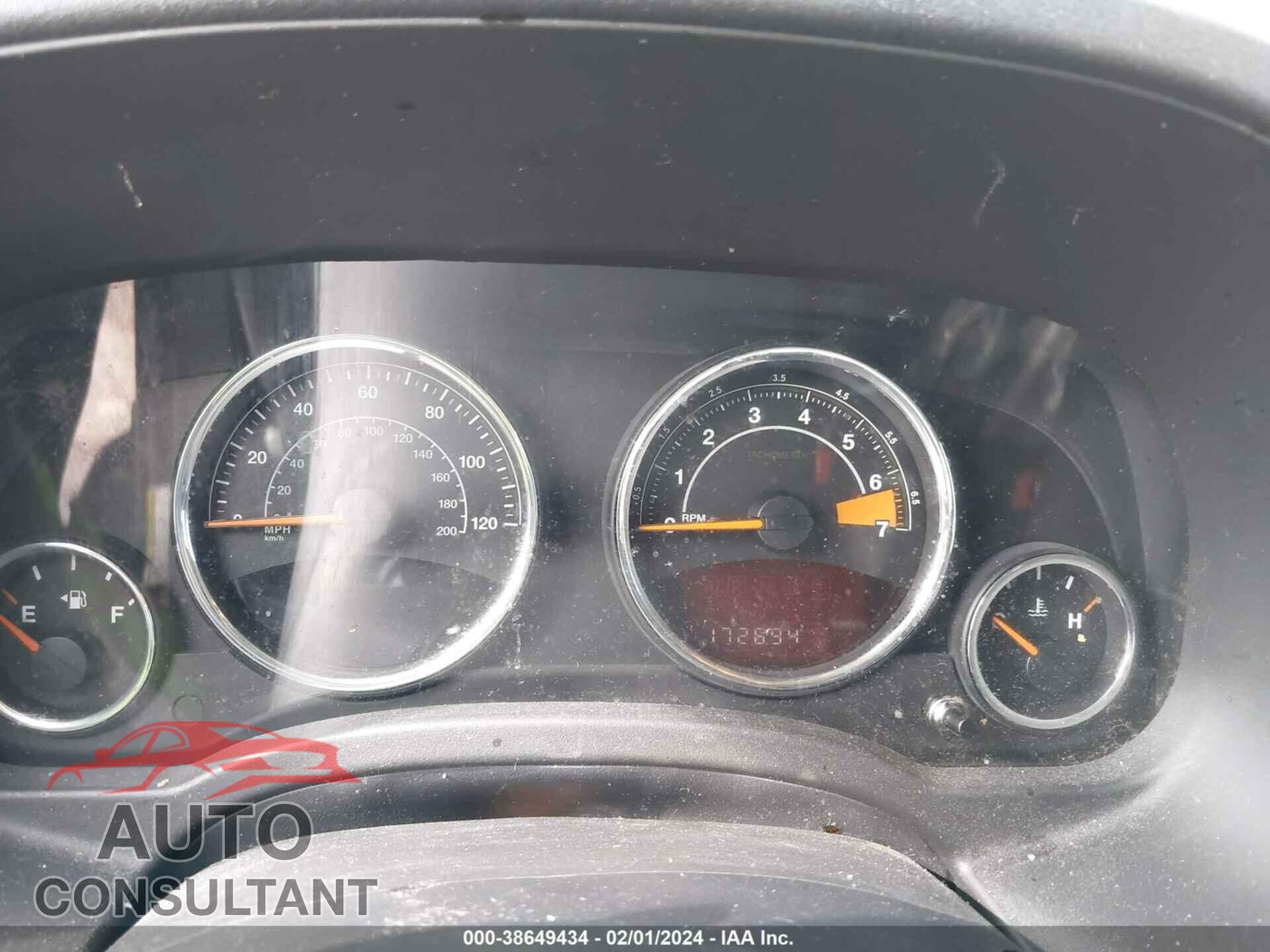 JEEP COMPASS 2017 - 1C4NJDEB3HD100473