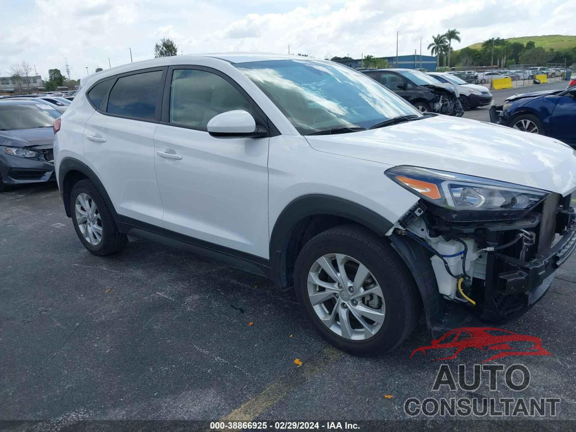 HYUNDAI TUCSON 2021 - KM8J23A41MU384835