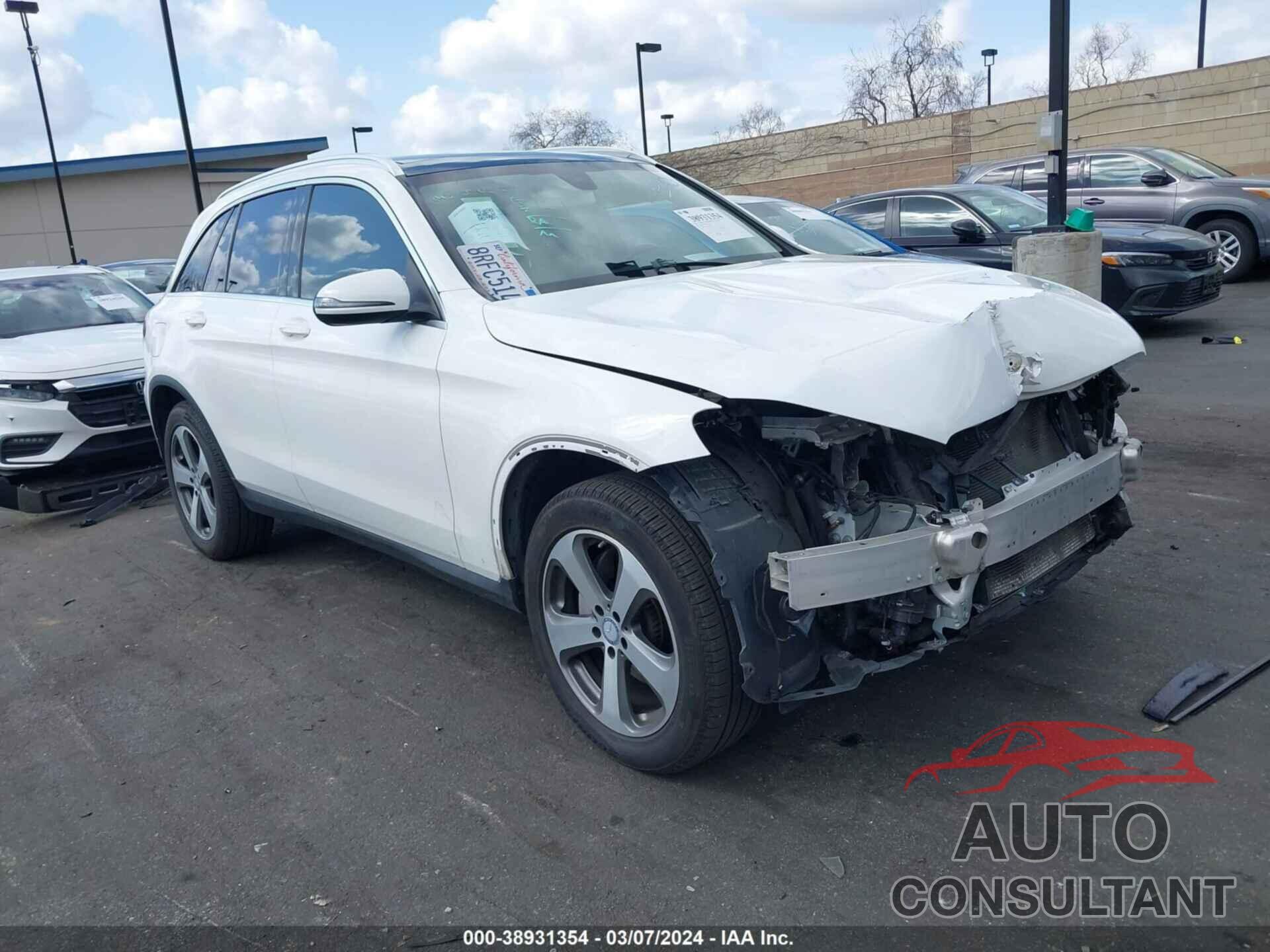 MERCEDES-BENZ GLC 300 2017 - WDC0G4JB4HF130742