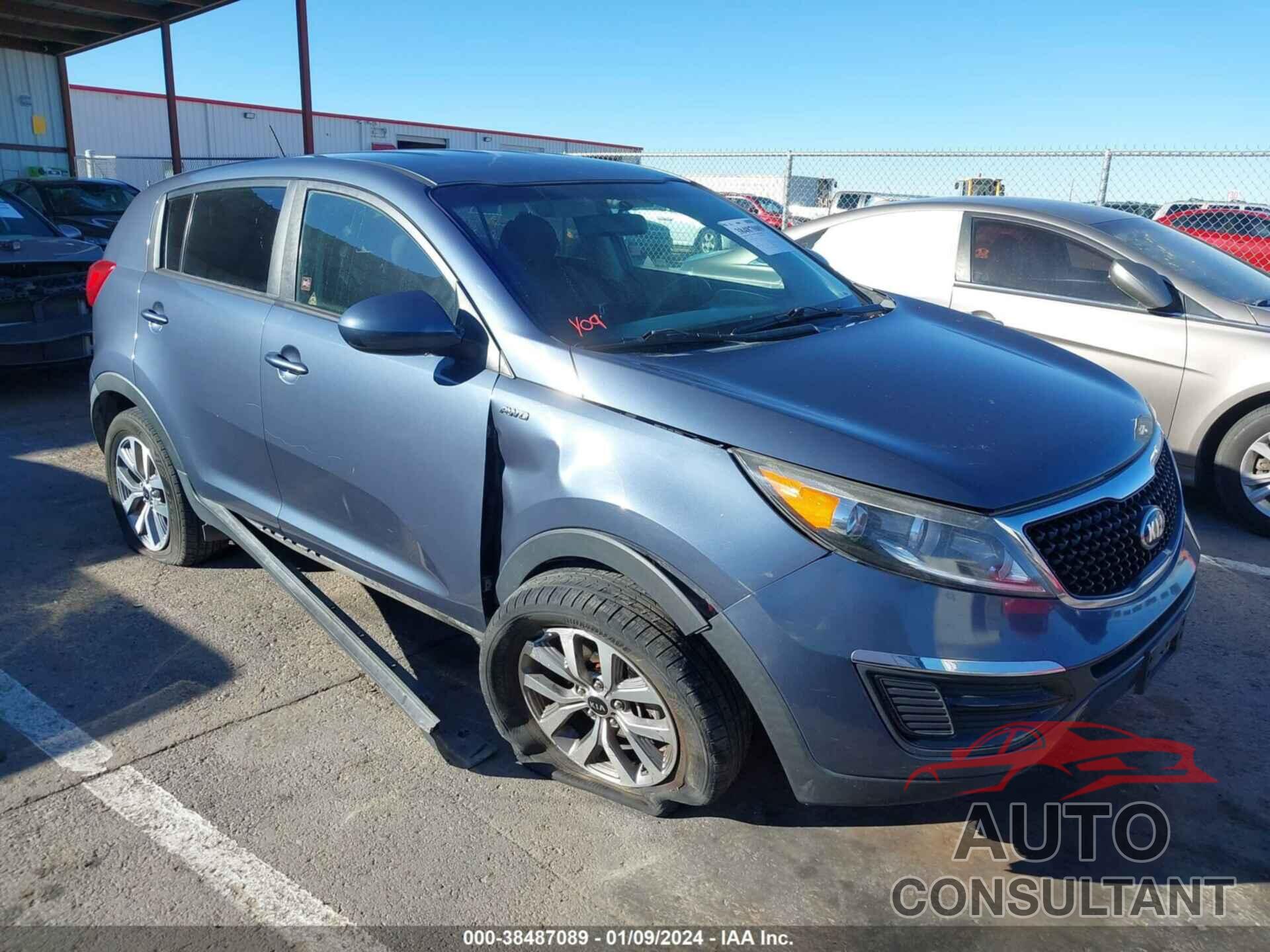 KIA SPORTAGE 2016 - KNDPBCAC5G7875417