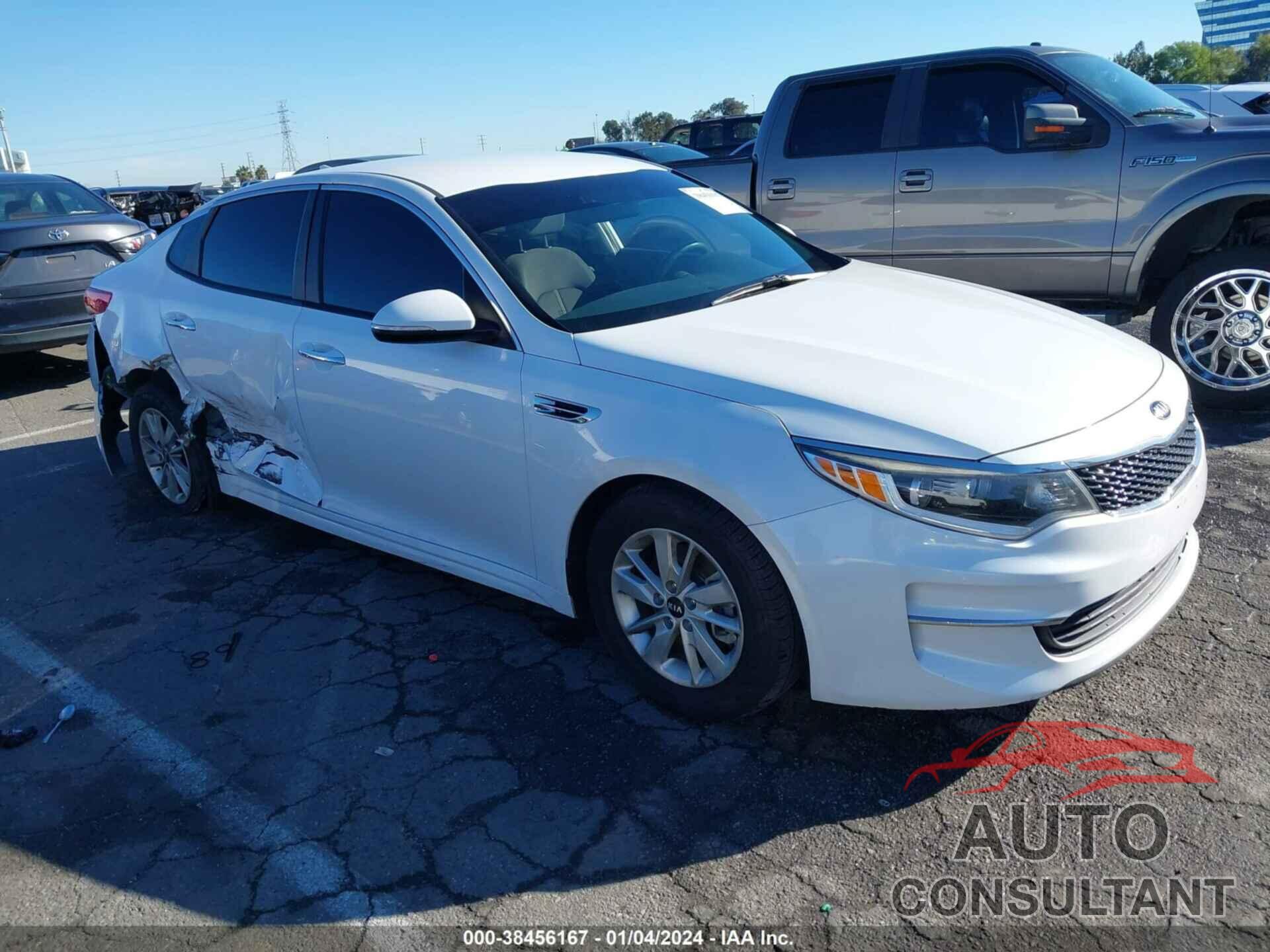 KIA OPTIMA 2018 - 5XXGT4L3XJG182616