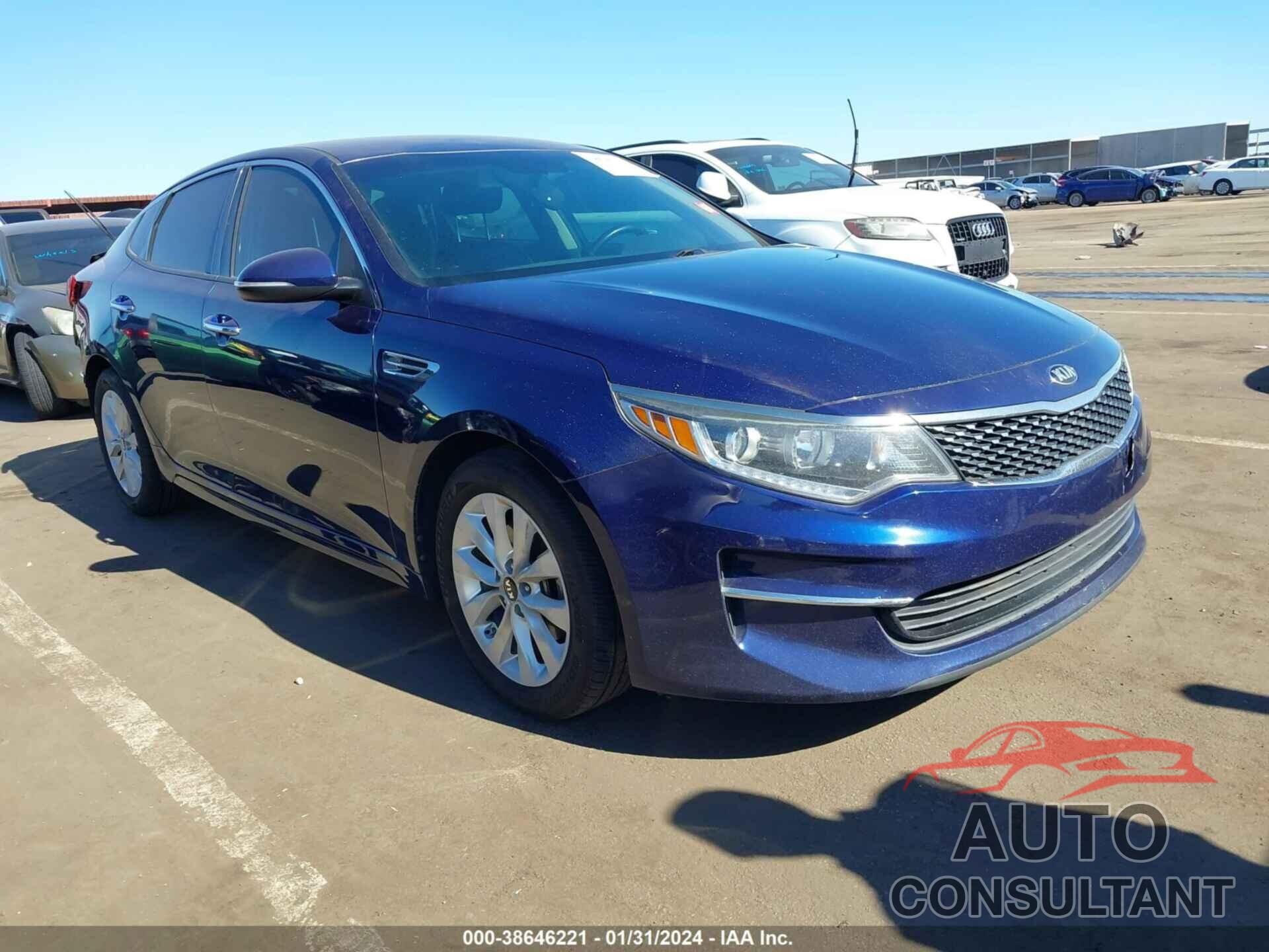KIA OPTIMA 2018 - 5XXGU4L34JG214814