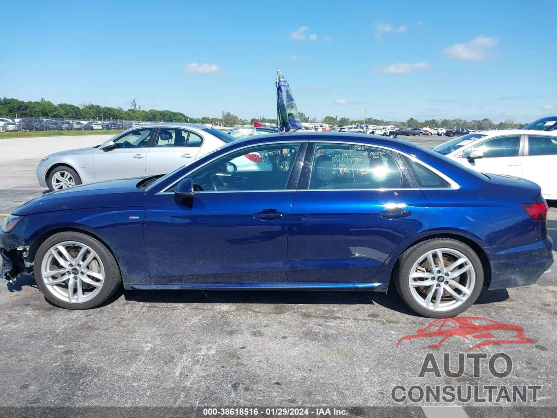 AUDI A4 2022 - WAUEAAF48NN014464