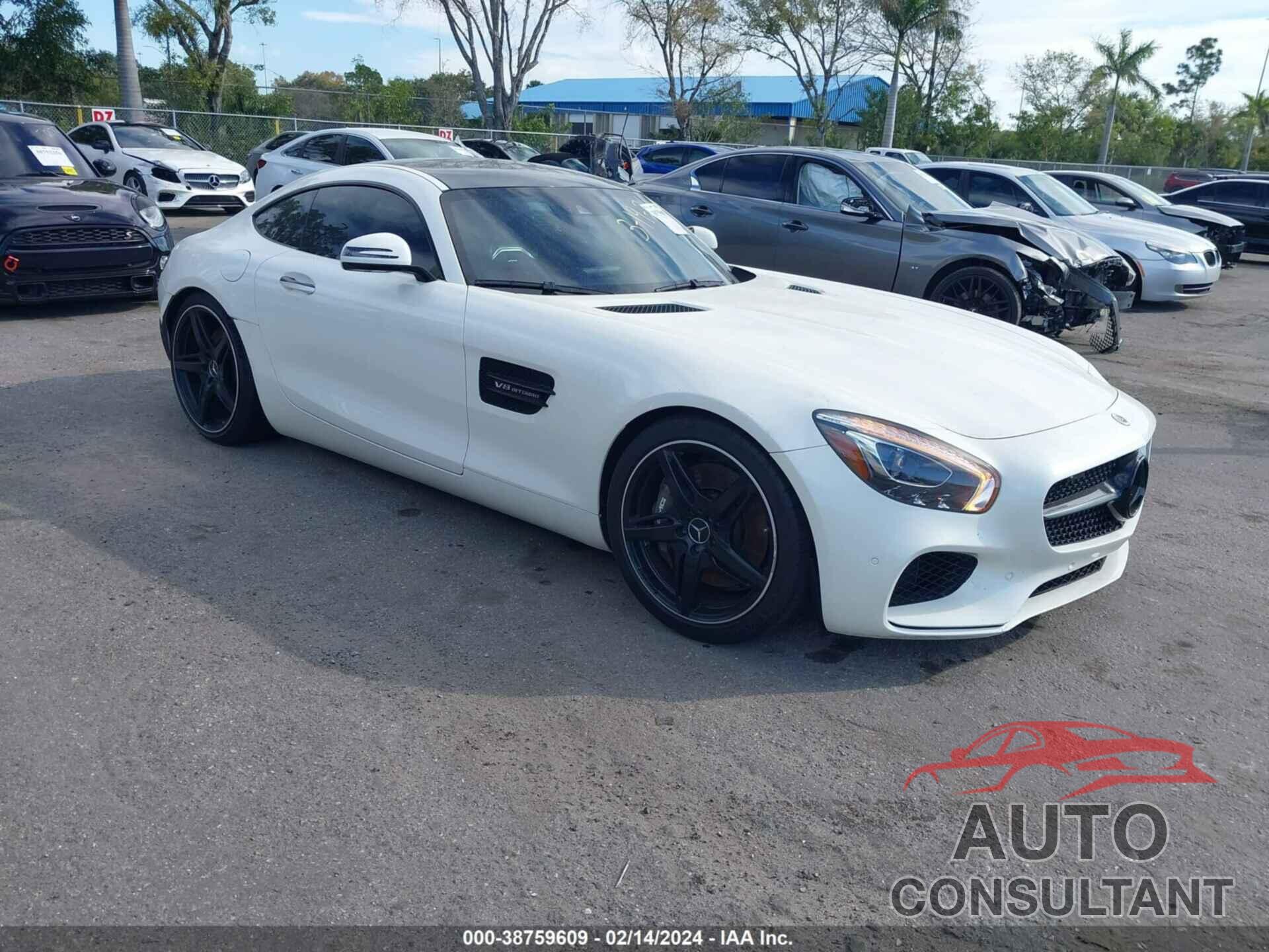 MERCEDES-BENZ AMG GT 2017 - WDDYJ7HA2HA011745