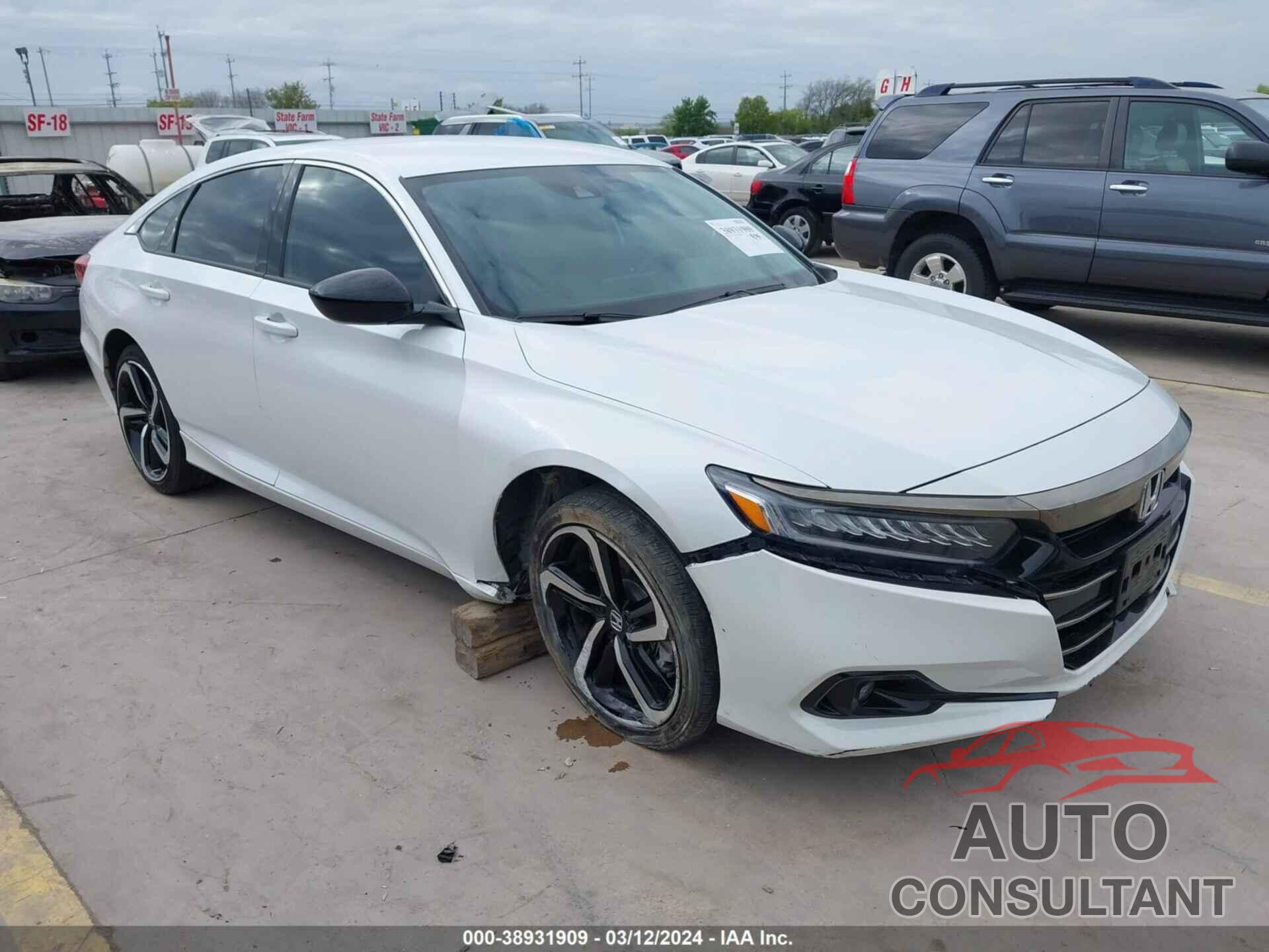 HONDA ACCORD 2022 - 1HGCV1F46NA055554