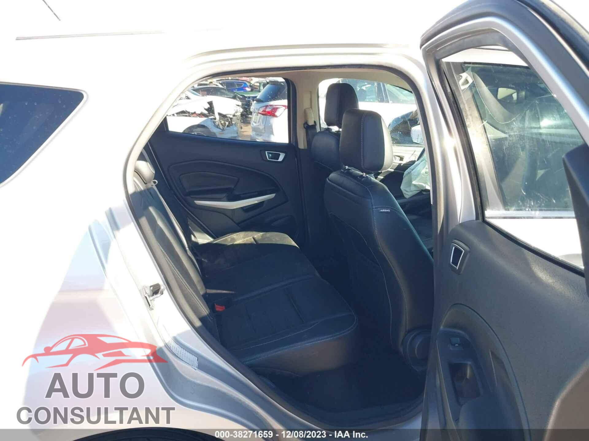 FORD ECOSPORT 2019 - MAJ6S3KL7KC297790