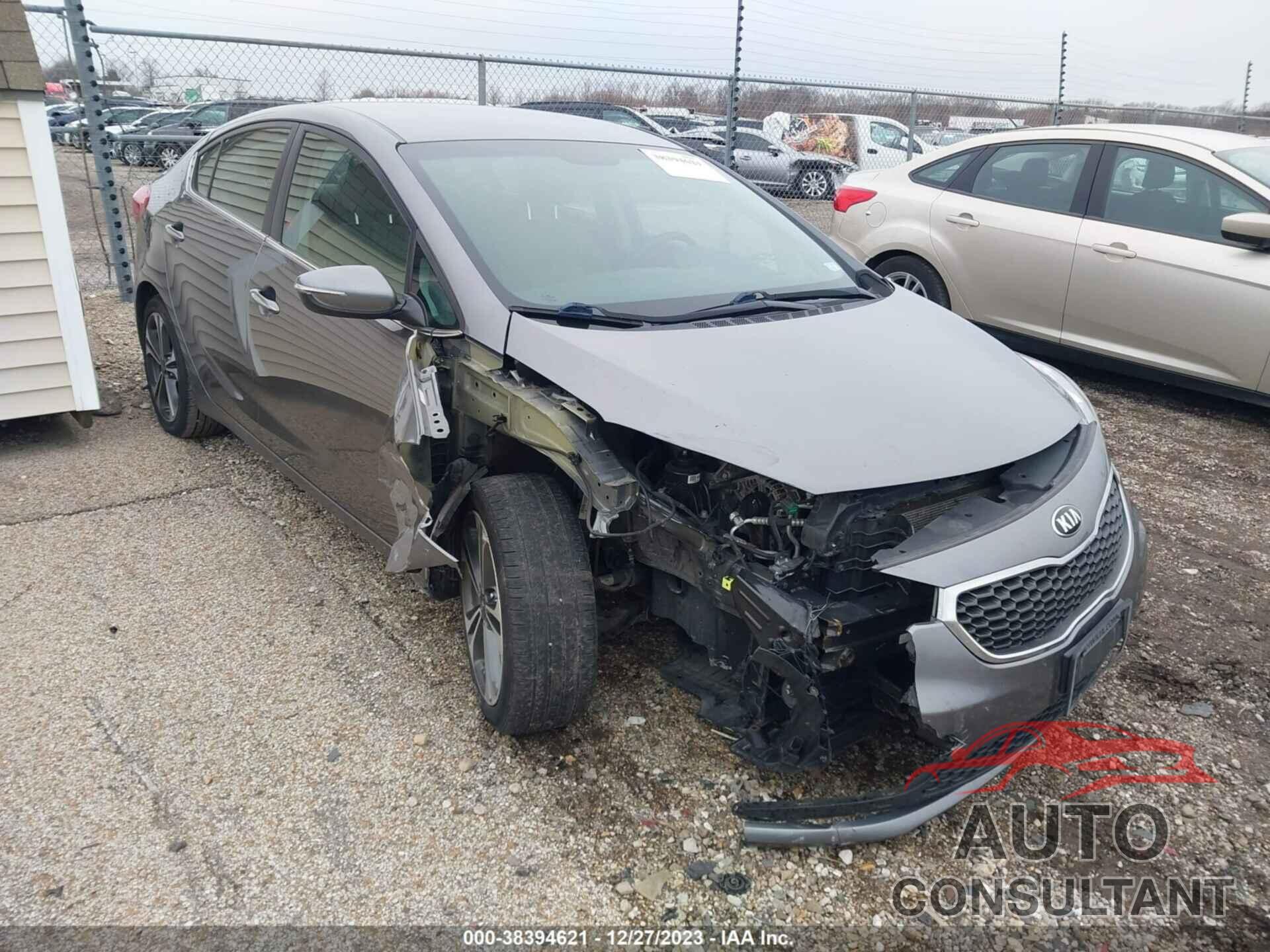 KIA FORTE 2016 - KNAFX4A87G5523527