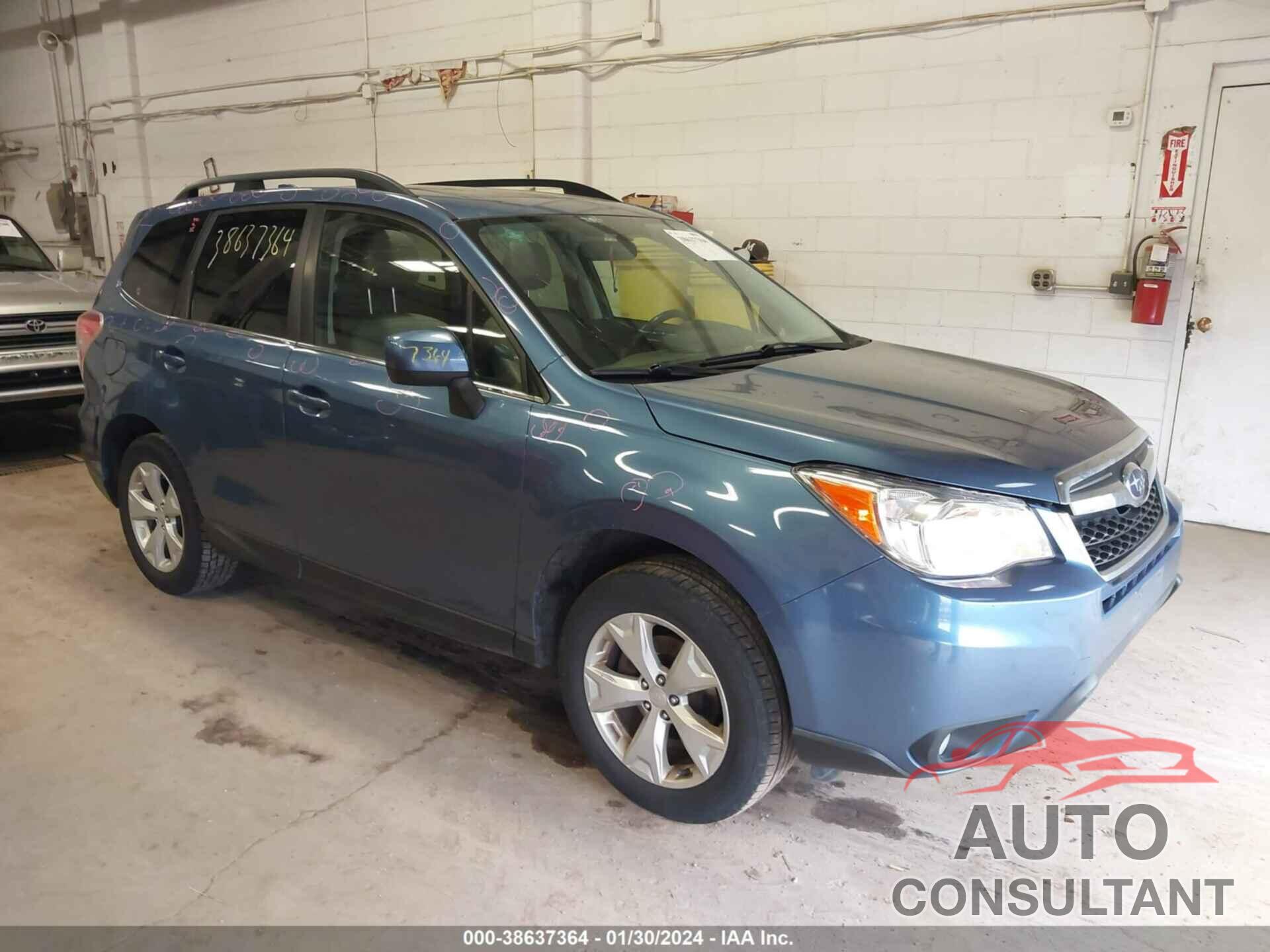 SUBARU FORESTER 2016 - JF2SJAHC9GH400954