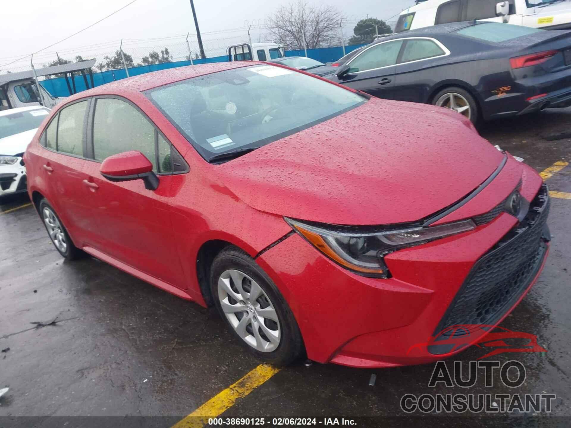 TOYOTA COROLLA 2020 - JTDEPRAE7LJ100286