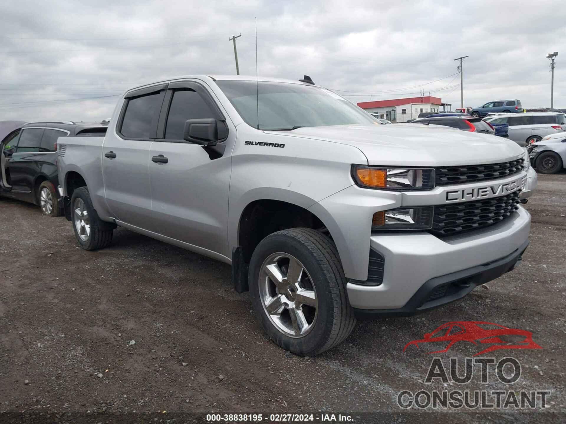 CHEVROLET SILVERADO 1500 2019 - 3GCUYBEF0KG128689