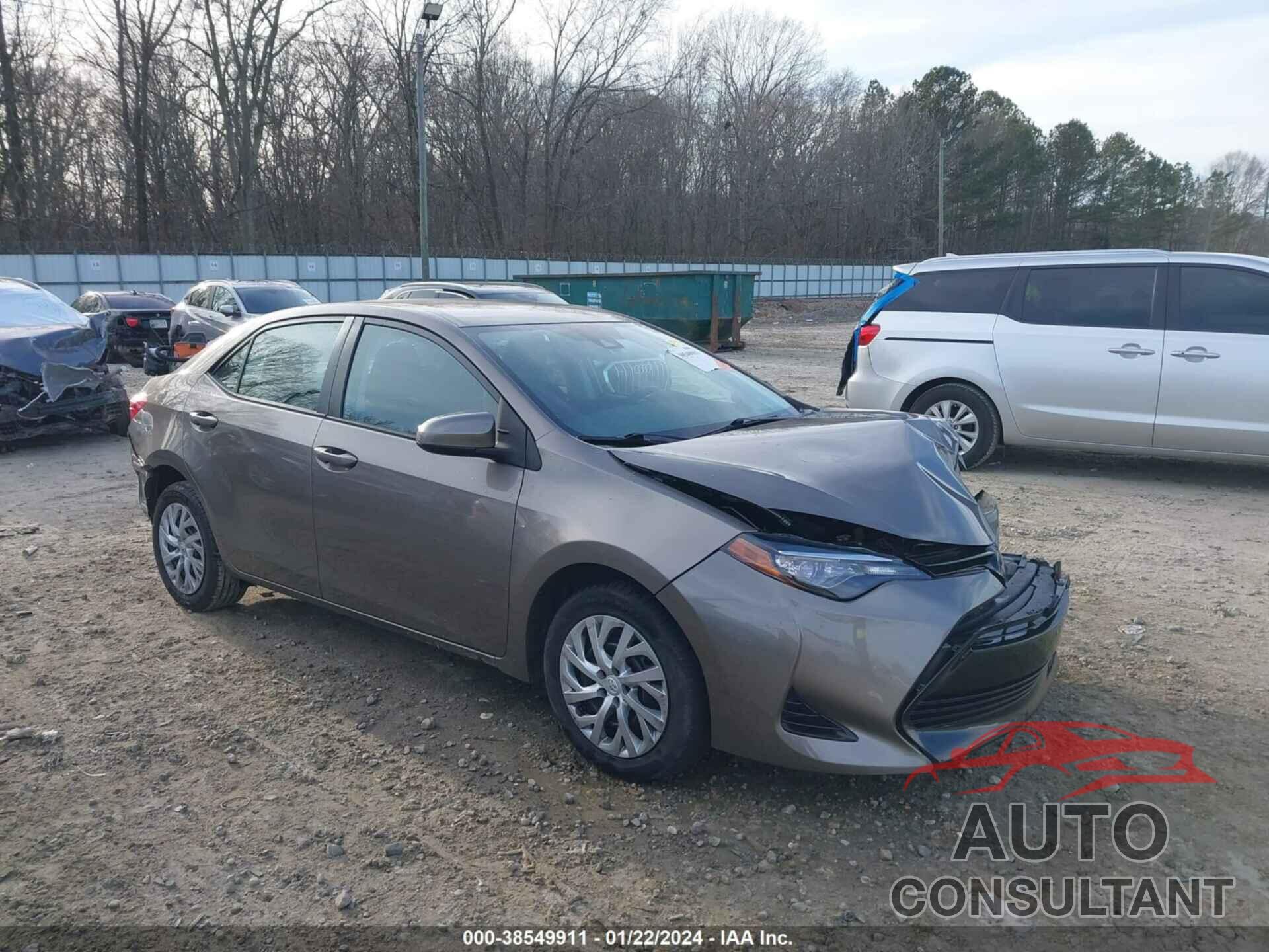 TOYOTA COROLLA 2017 - 5YFBURHE7HP726358