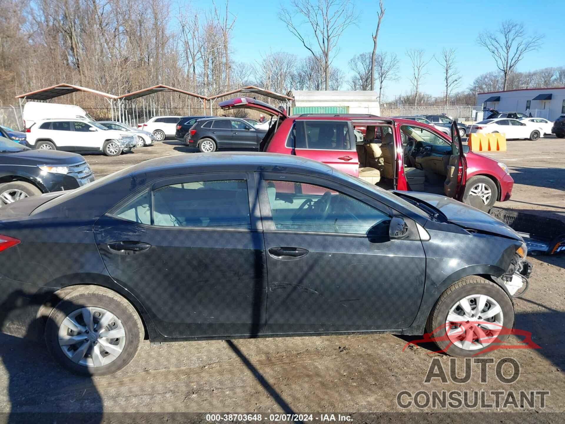 TOYOTA COROLLA 2016 - 5YFBURHE2GP507886