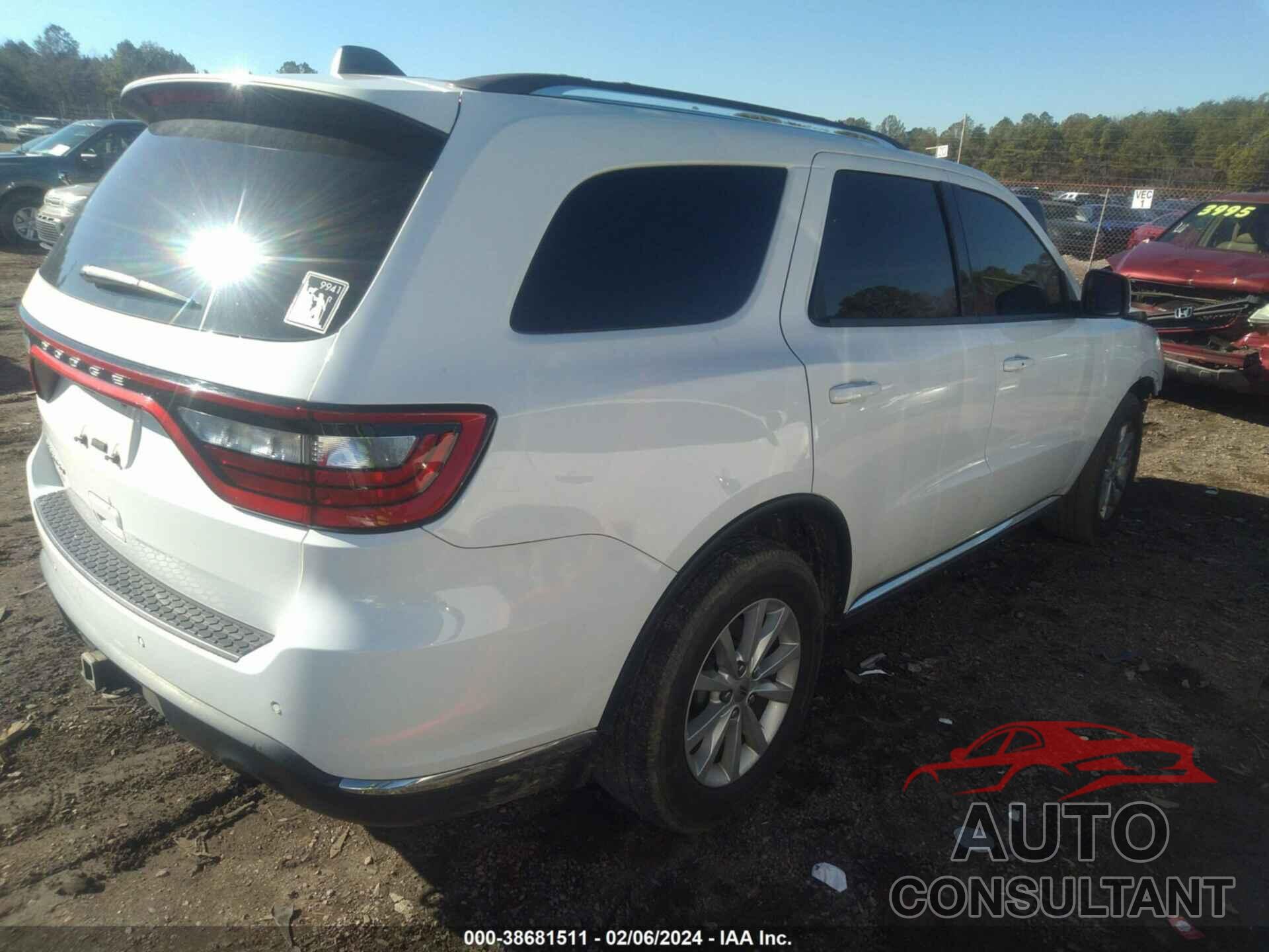 DODGE DURANGO 2021 - 1C4RDHAG3MC640746