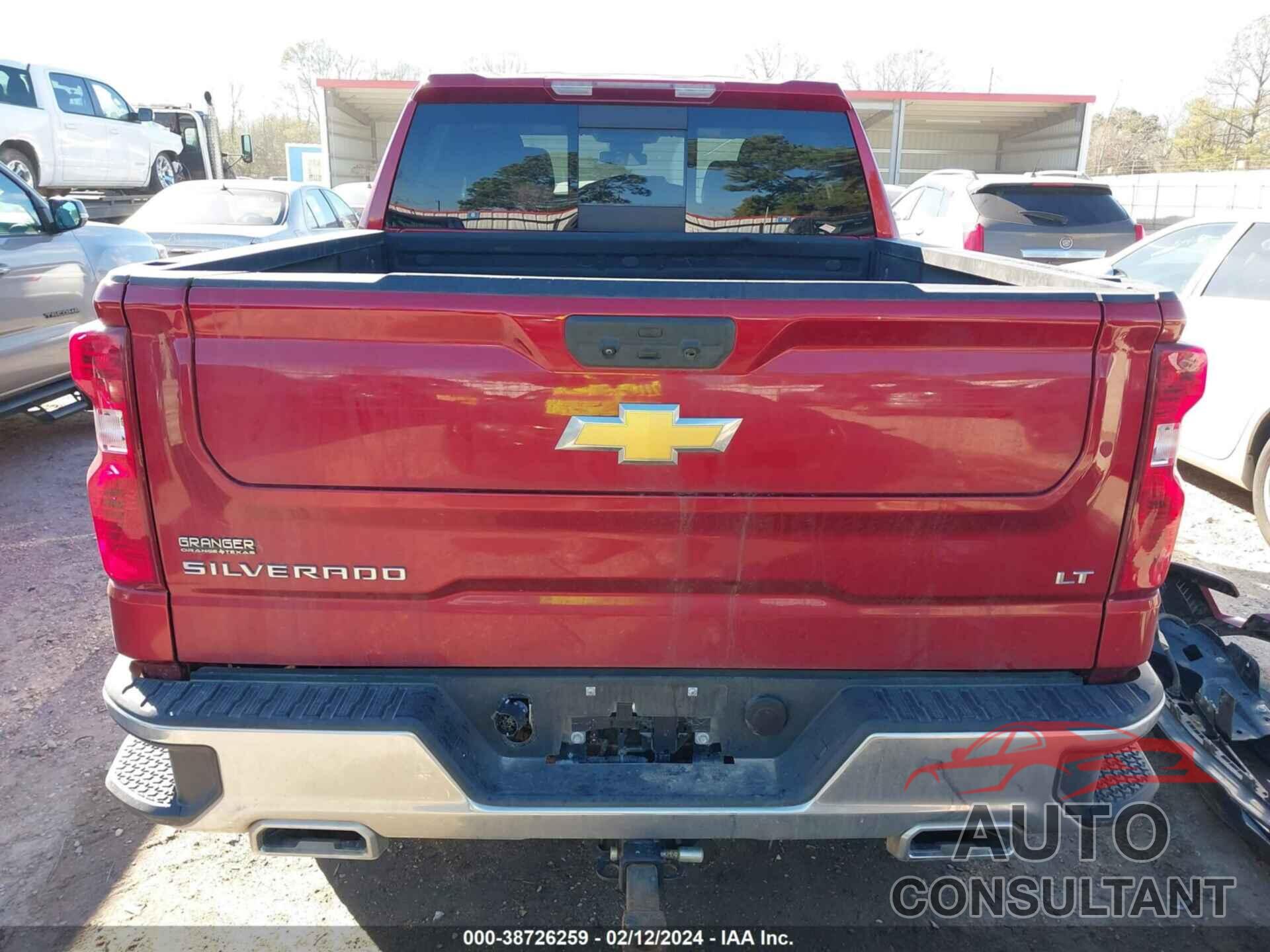 CHEVROLET SILVERADO 1500 2022 - 3GCUDDET4NG605786