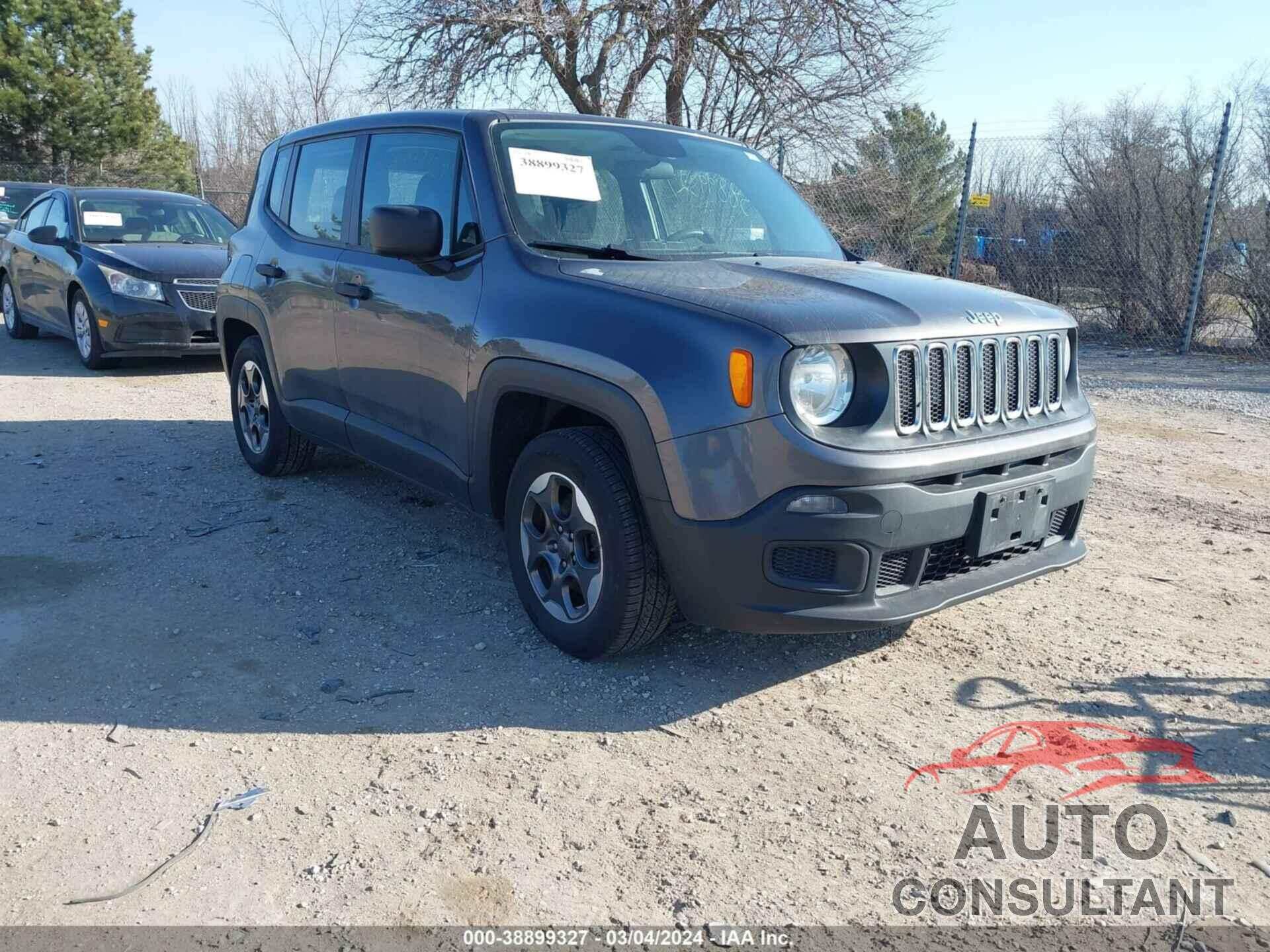 JEEP RENEGADE 2016 - ZACCJAAW3GPD10022