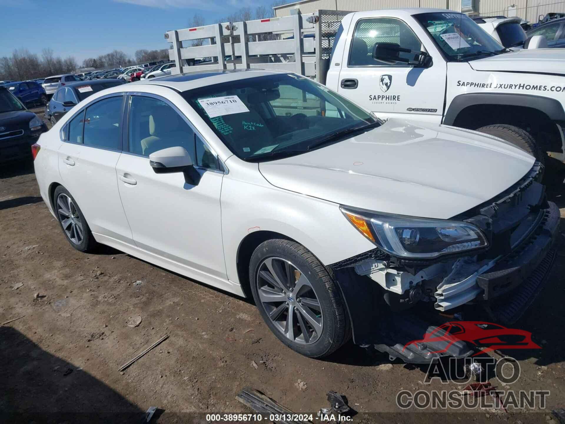 SUBARU LEGACY 2016 - 4S3BNBN65G3016190